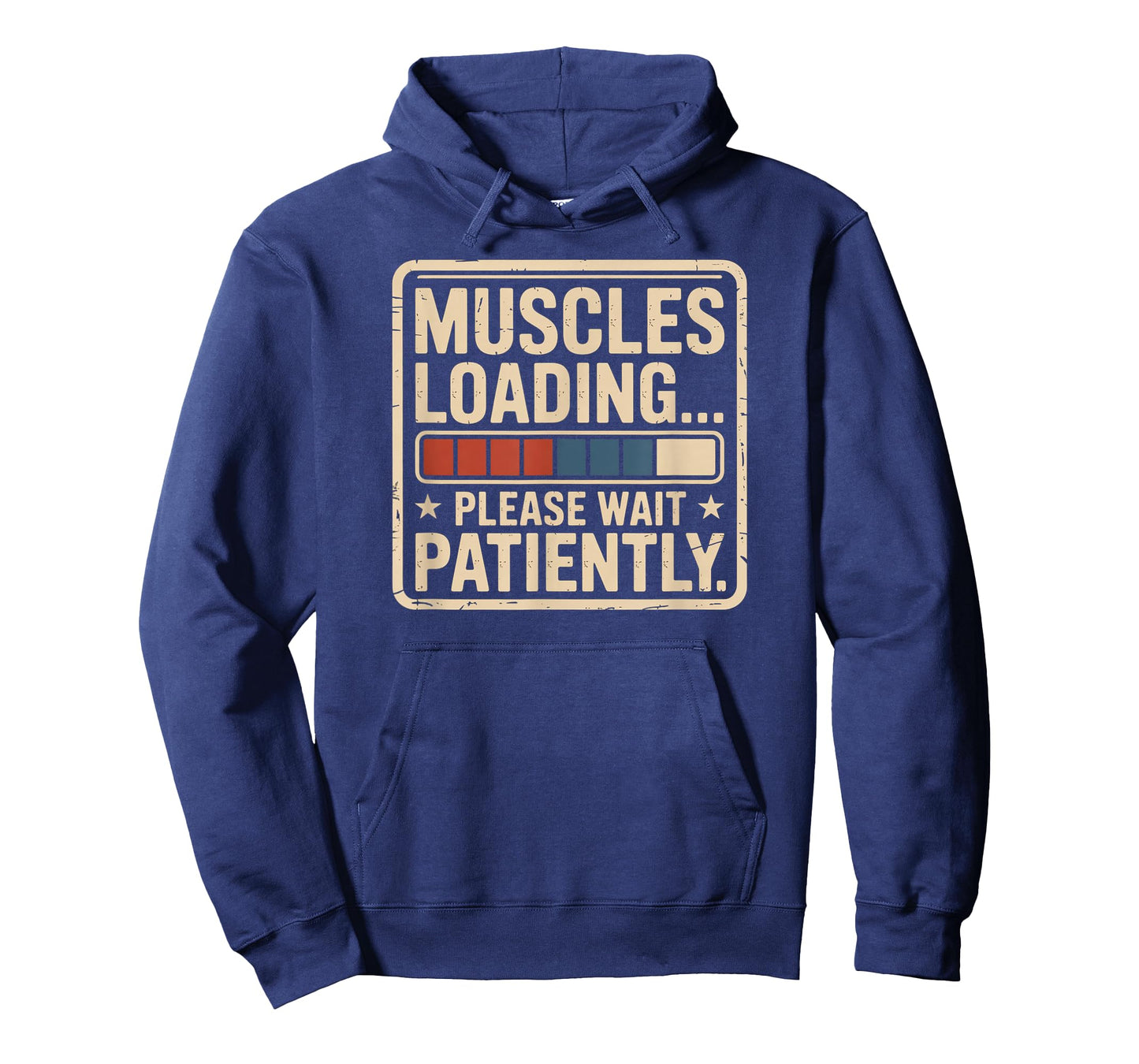 Muscles Loading Please Wait Fitness Funny Gym Workout Men T-Shirt