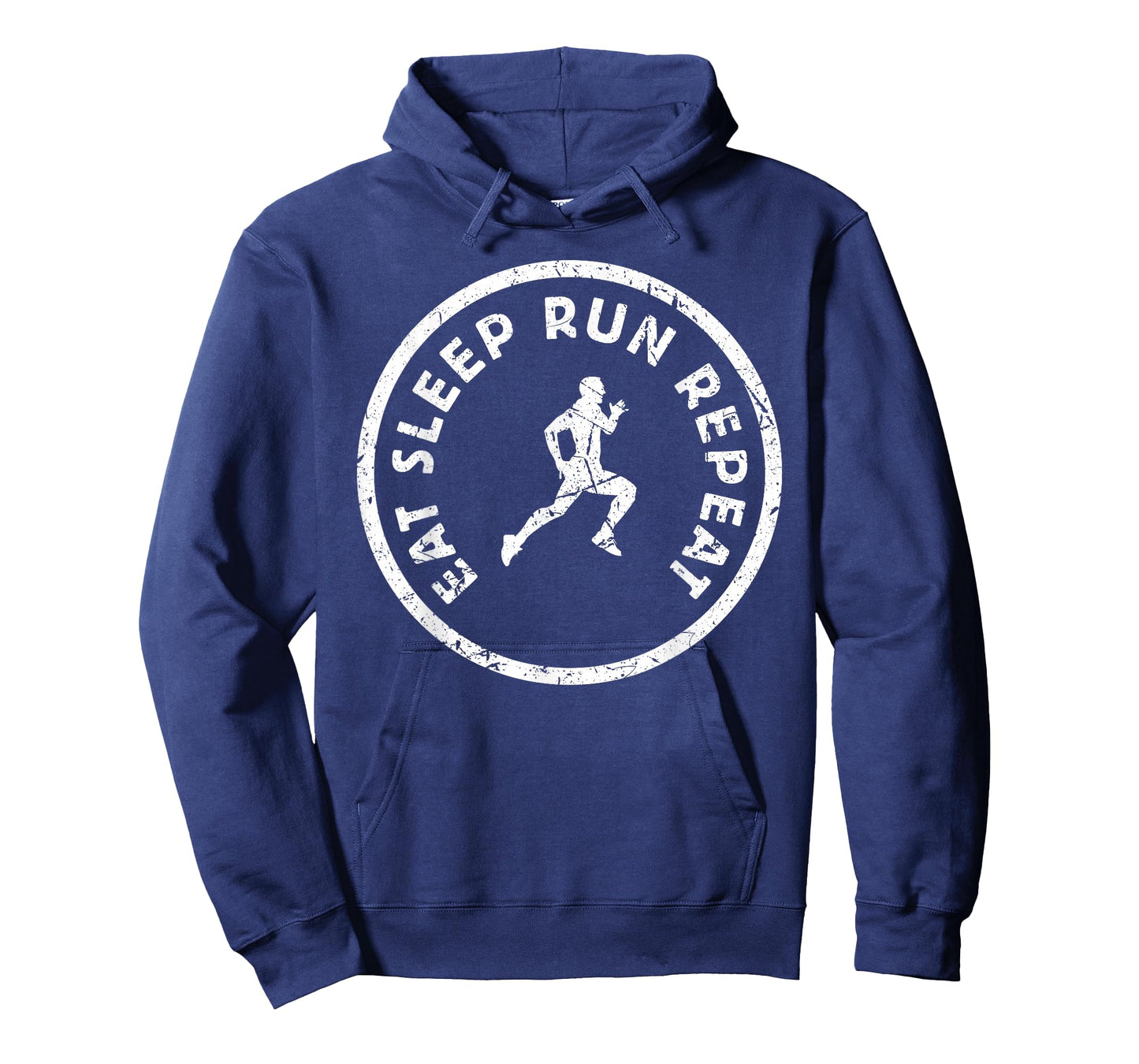 Eat Sleep Run Repeat Running Motivation Runner Marathon T-Shirt