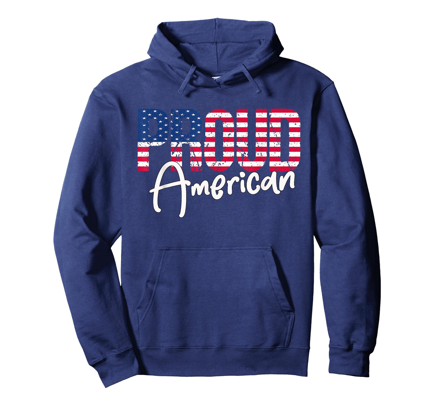 Patriotic 4th Of July Matching Gift Proud To Be An American T-Shirt