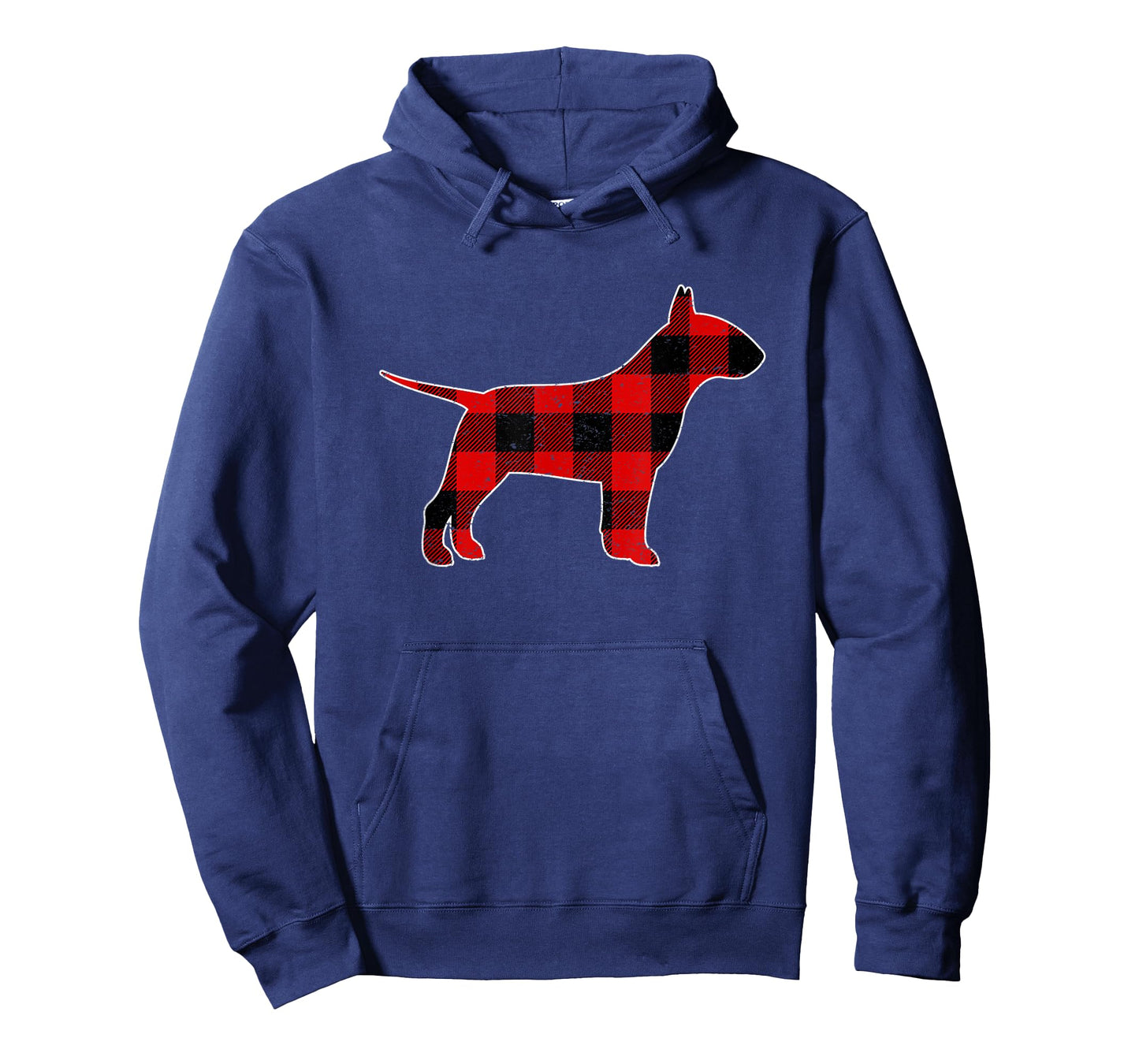 Check Brand For 50, Christmas Plaid Bull terrier Pajama T-Shirt