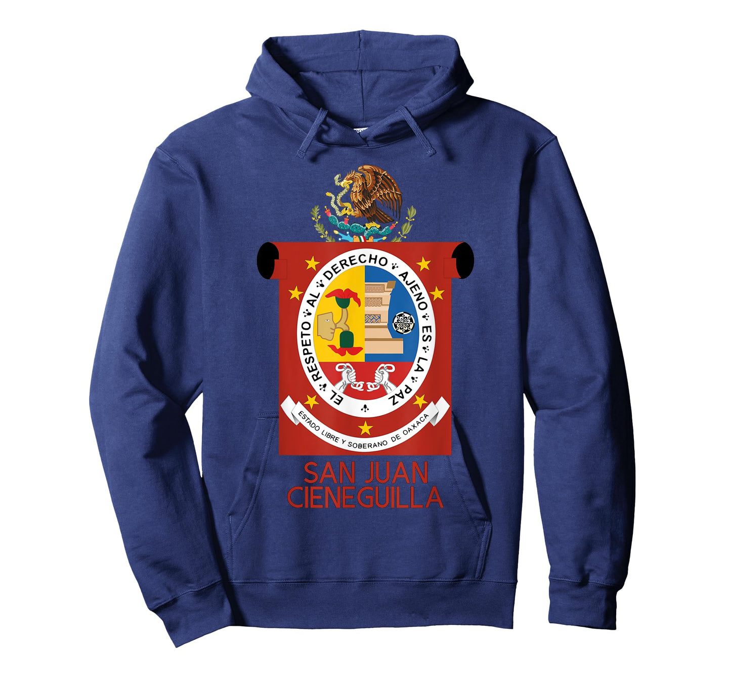 San Juan Cieneguilla Oaxaca Estado Mexico Escudo Eagle T-Shirt