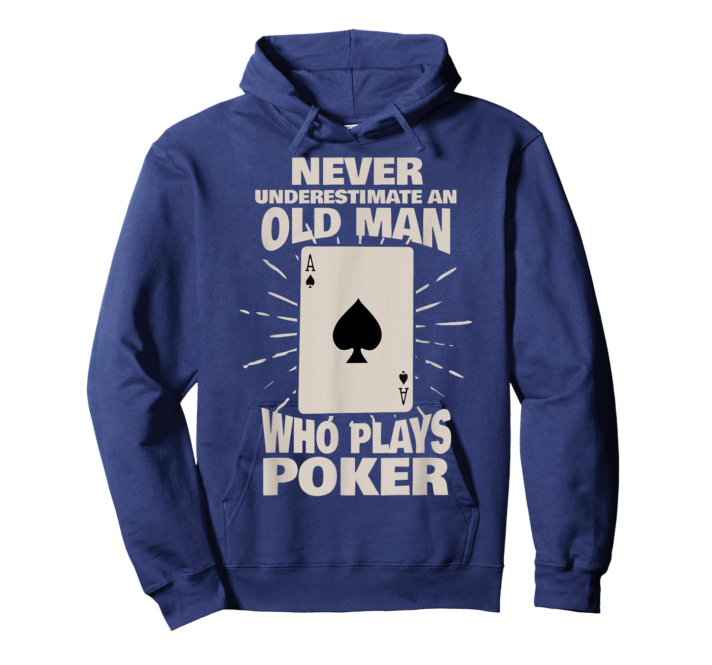 Never Underestimate an Old Man Who Plays Poker T-Shirt