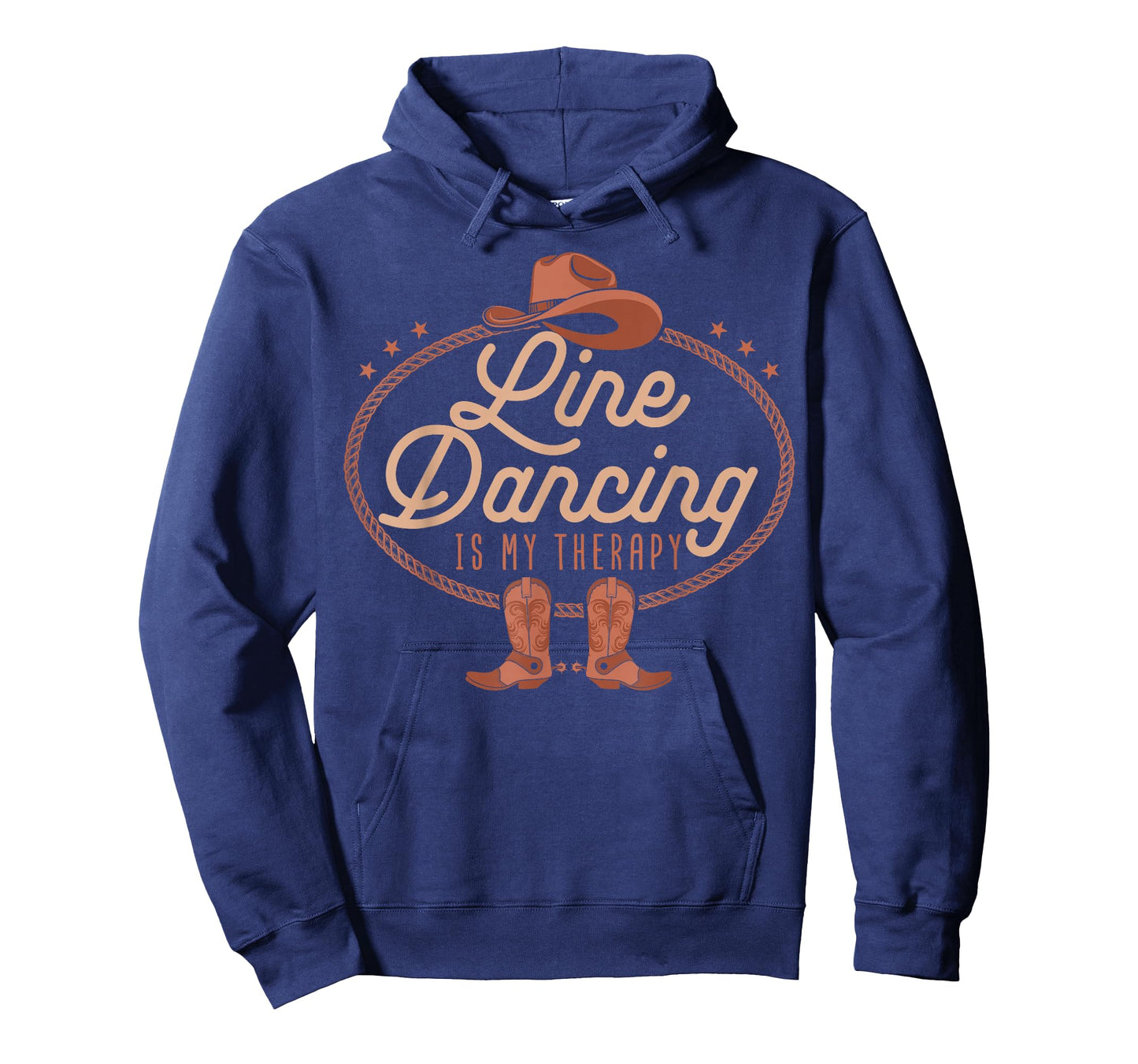 Line Dancing Is My Therapy Country Music Line Dancer T-Shirt
