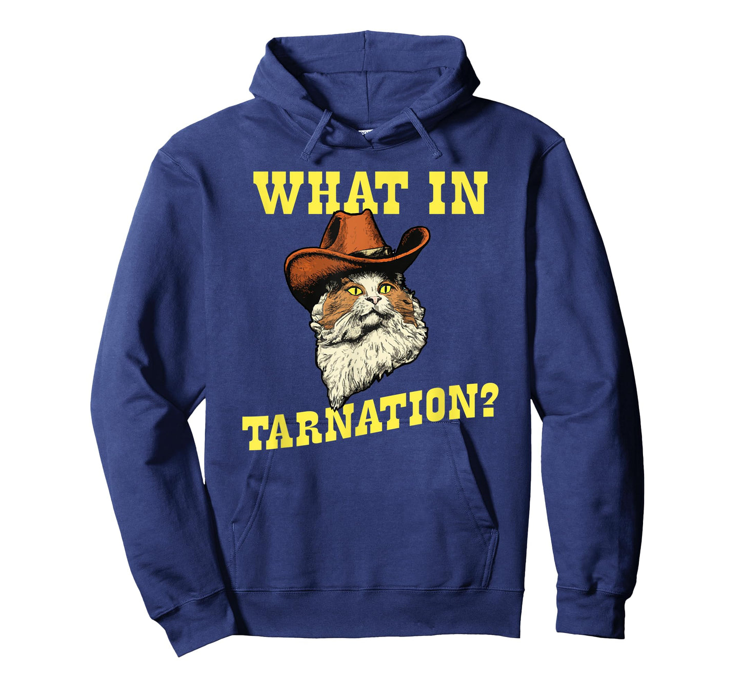 What In Tarnation? Funny Country Cat Southern Western Saying T-Shirt for Men Women Kids