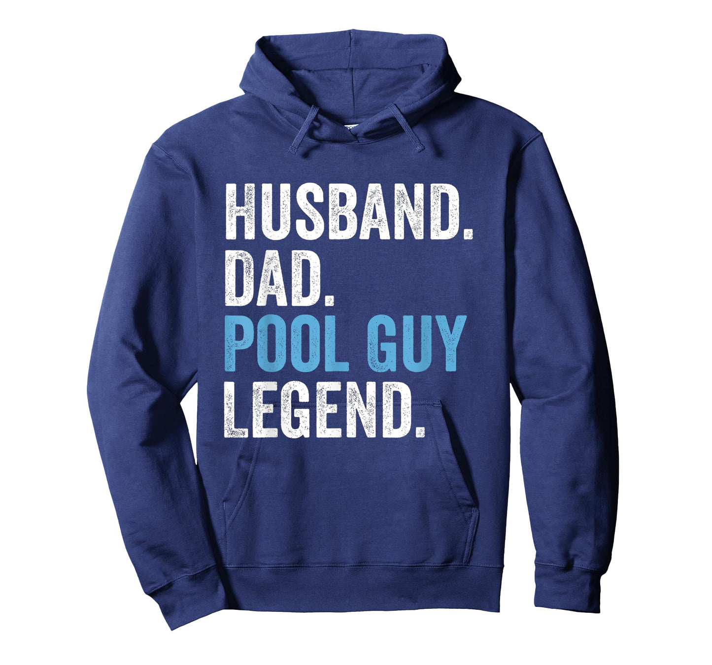 Funny Swimming Husband Dad Pool Guy Legend Father's Day Tee T-Shirt