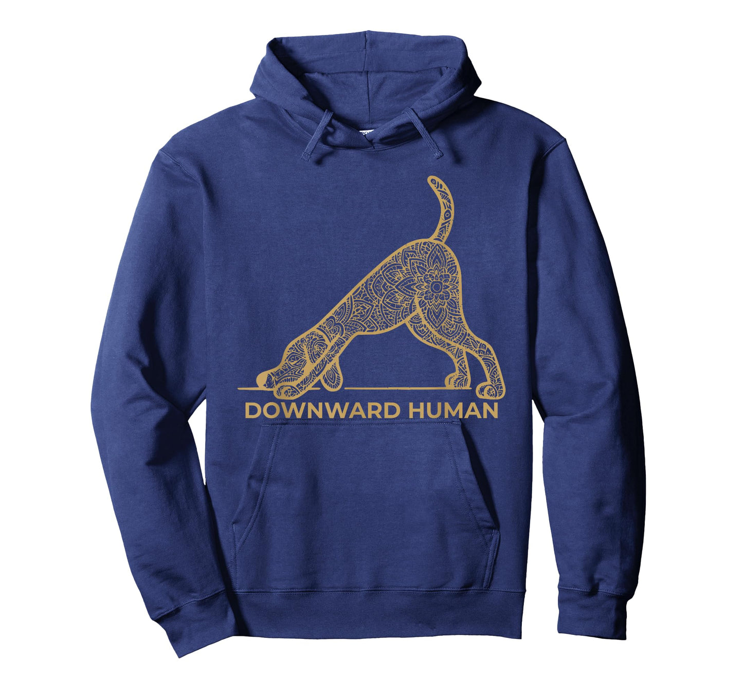 Downward Human – Mandala Dog Yoga Pose Yoga Dog Lover T-Shirt