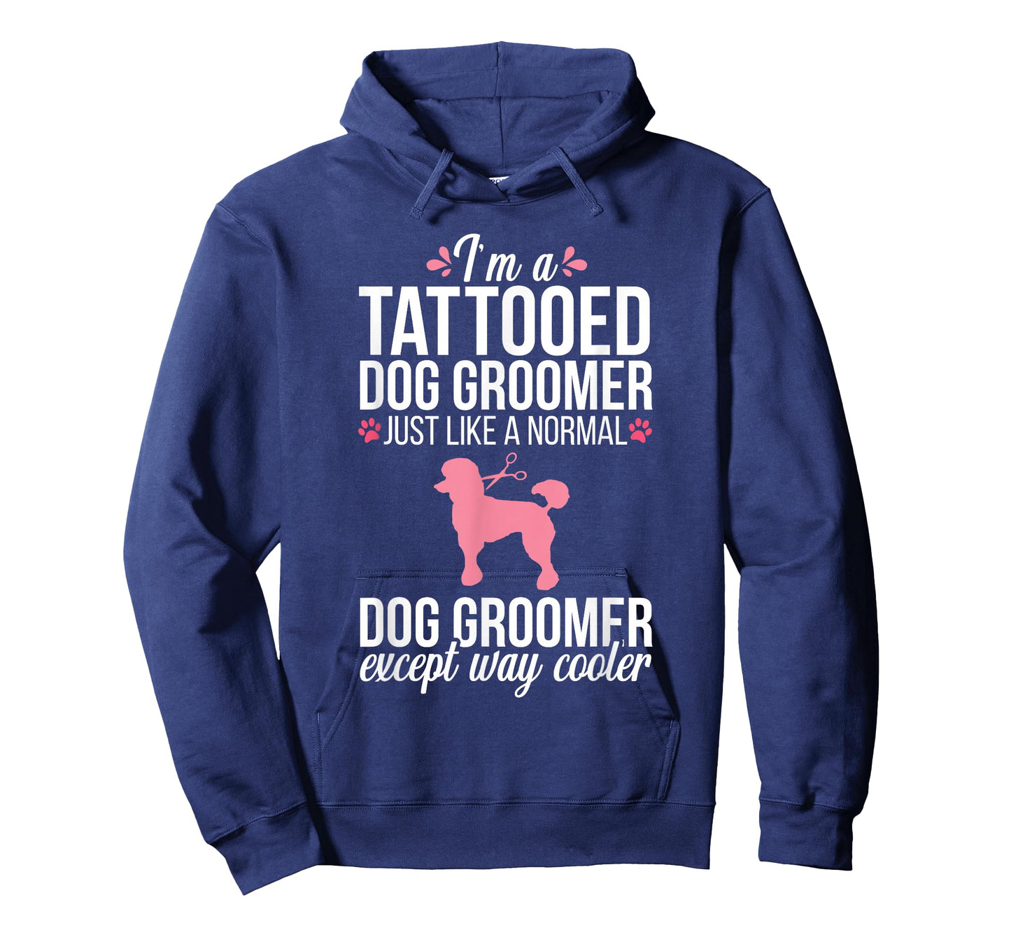 Dog Groomer Funny Tattooed Pet Grooming Puppy Care Tee T-Shirt