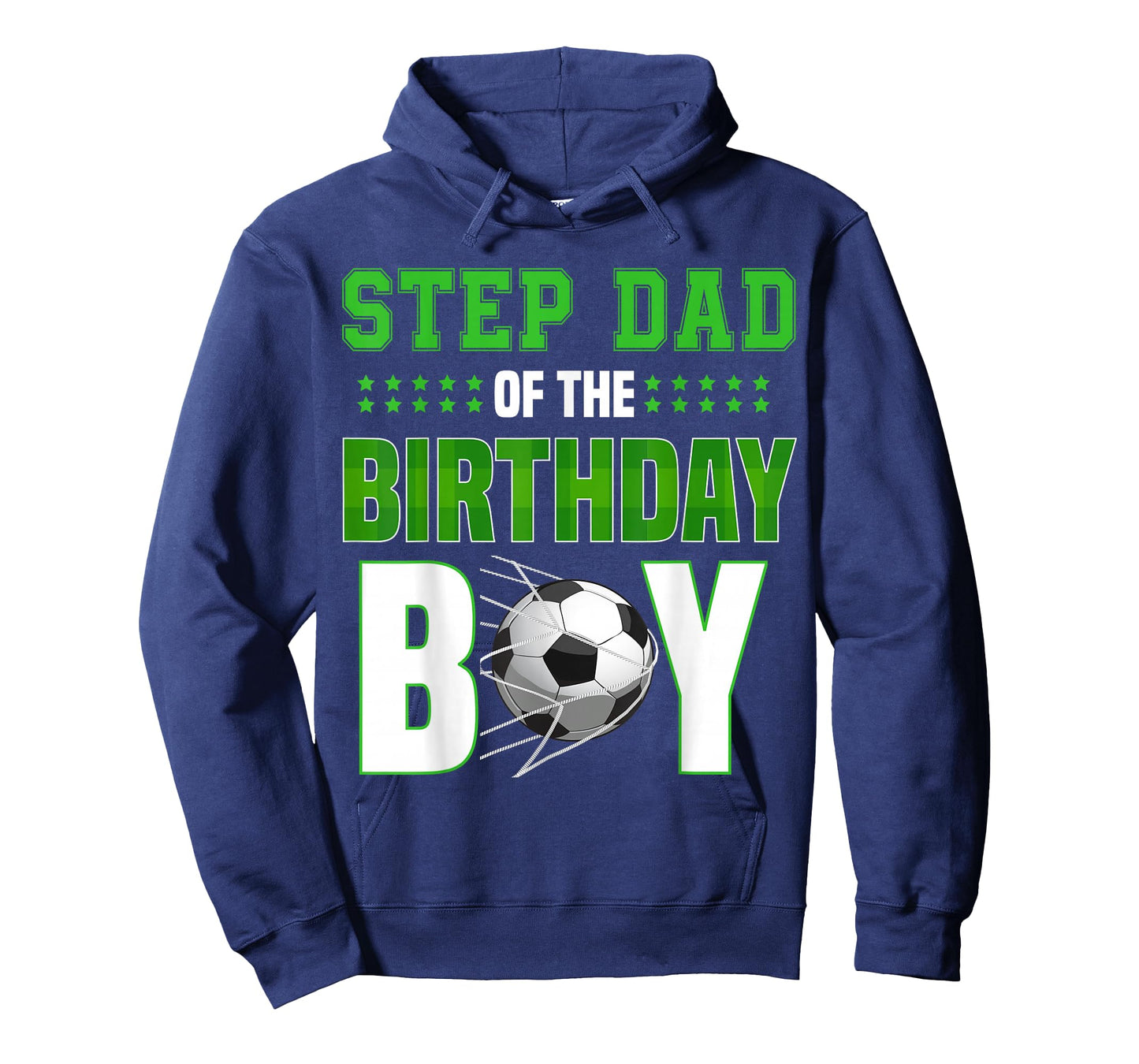 Goal Scoring Birthday Boy Celebration Look for Step Dad T-Shirt
