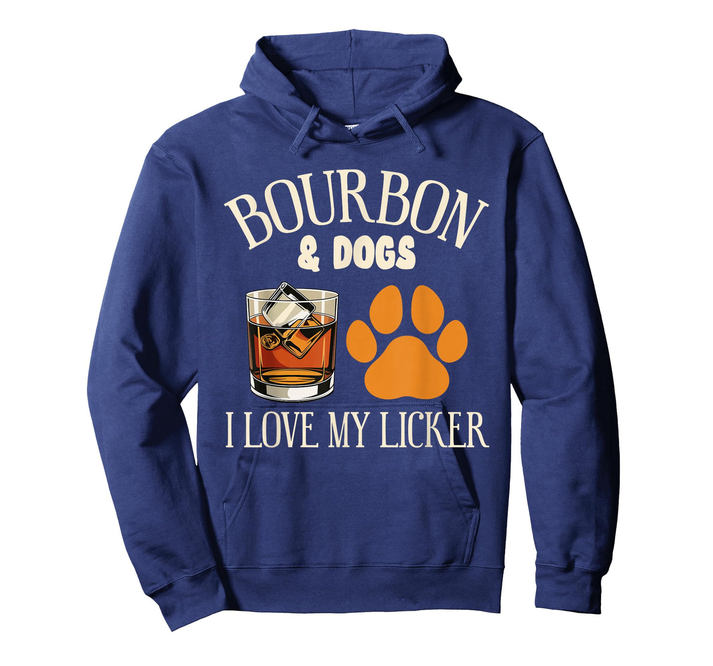 Bourbon and My Dogs I Love My Licker Bourbon Dog Owners T-Shirt