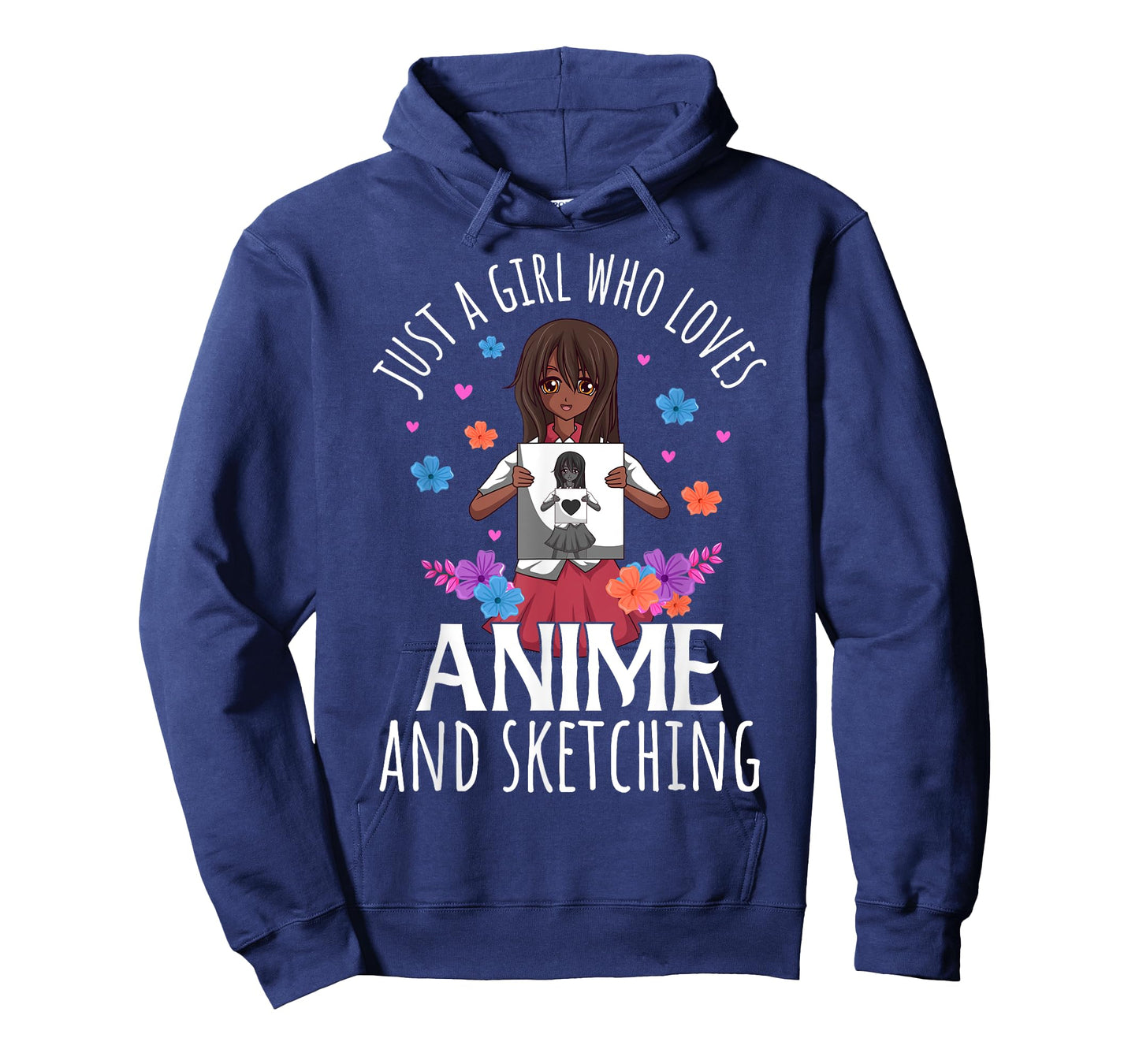 Just A Girl Who Loves Anime and Sketching Anime Lovers T-Shirt