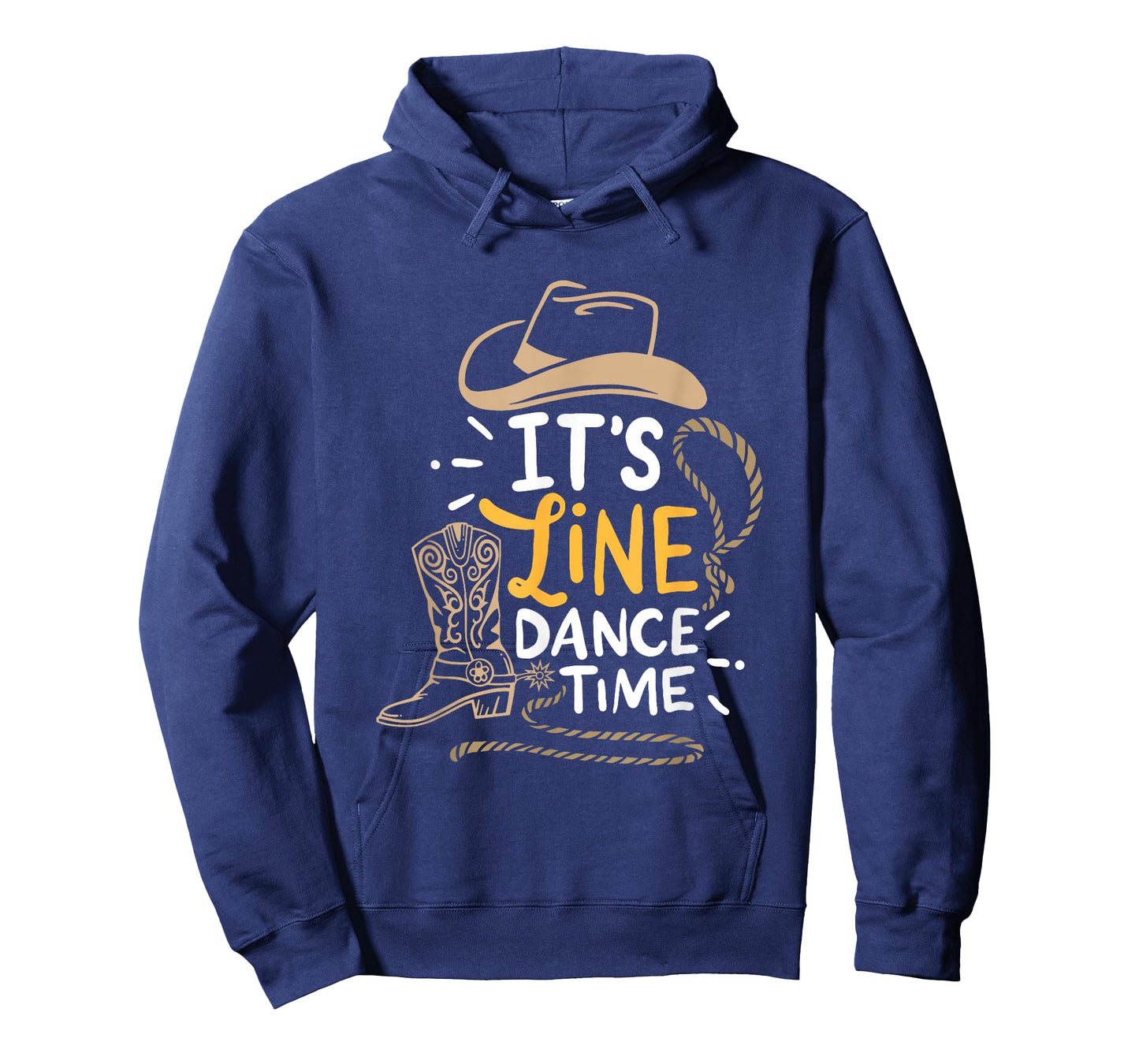 Cool Line Dance It's Line Dance Time Country Western Boots T-Shirt