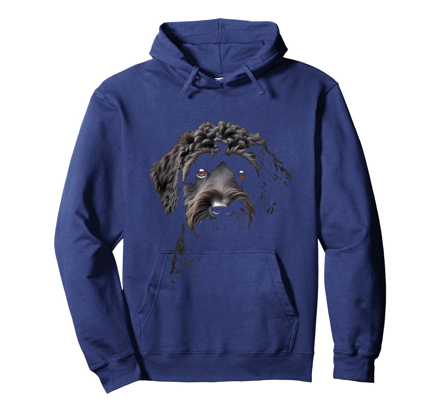 Black Portuguese Water Dog Portuguese Dog Face T-Shirt