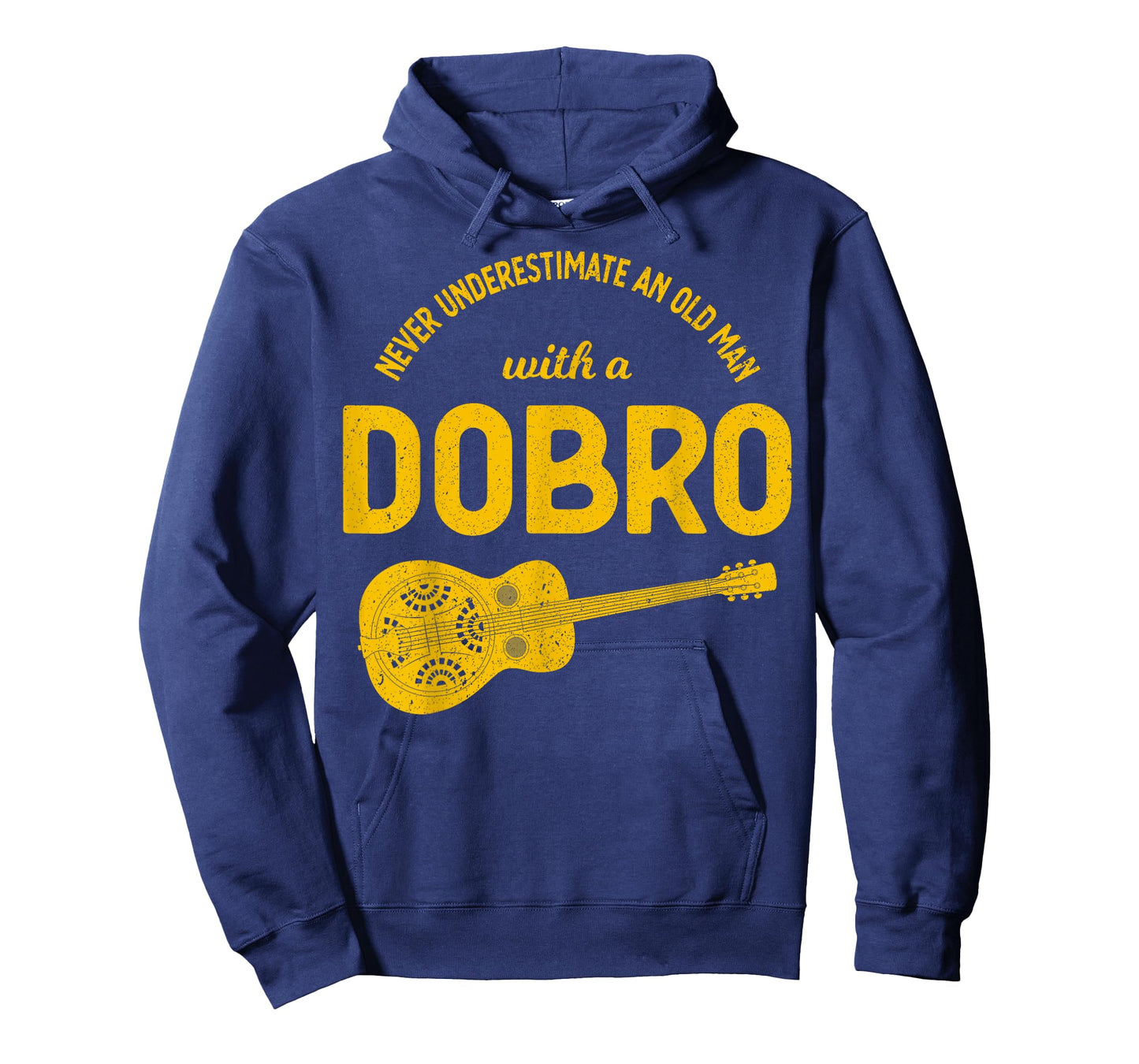 Never Underestimate An Old Man Bluegrass Music Dobro T-Shirt