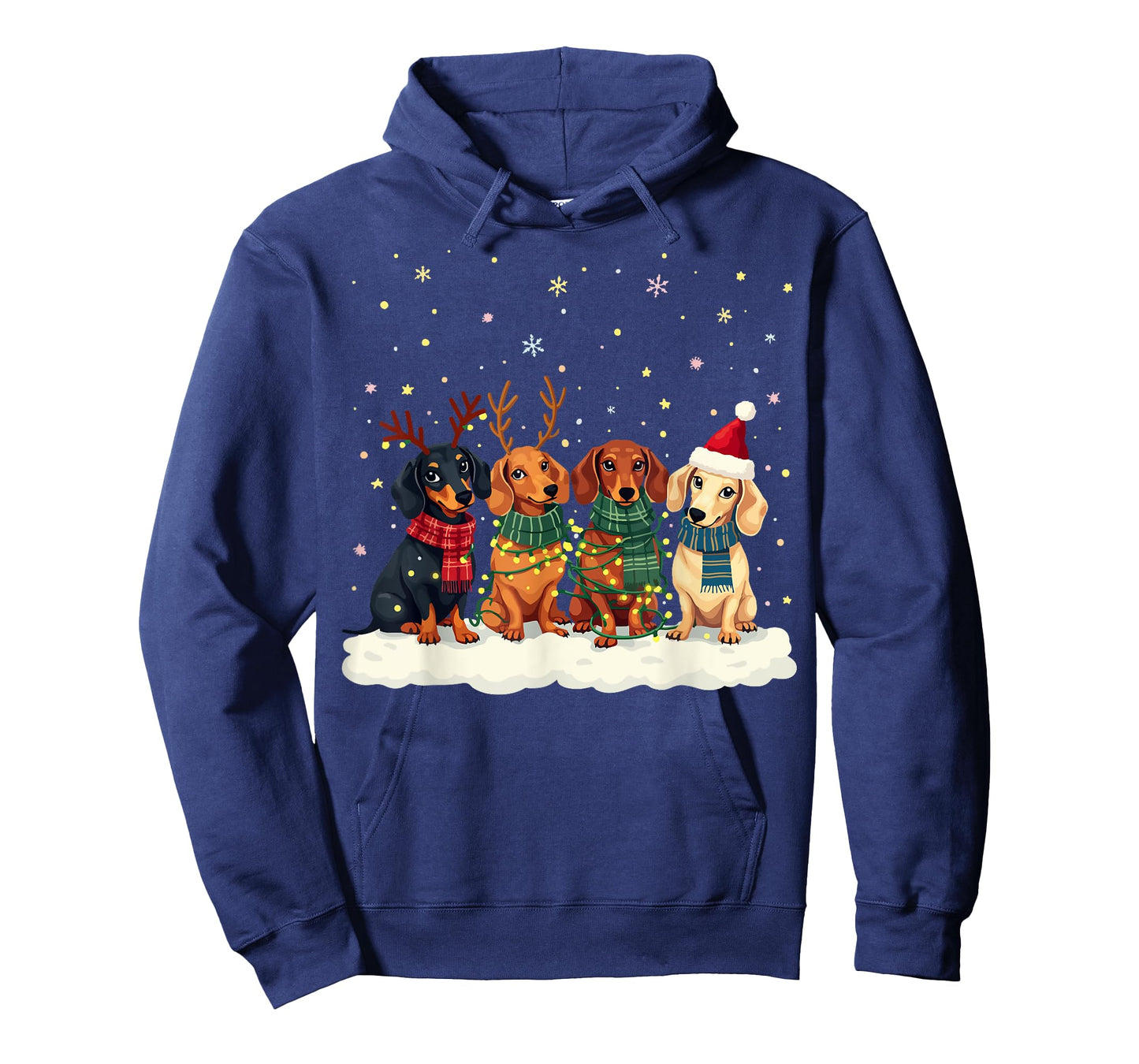Dachshund Christmas Weiner Dog Christmas Pajamas Men Women Kids T-Shirt