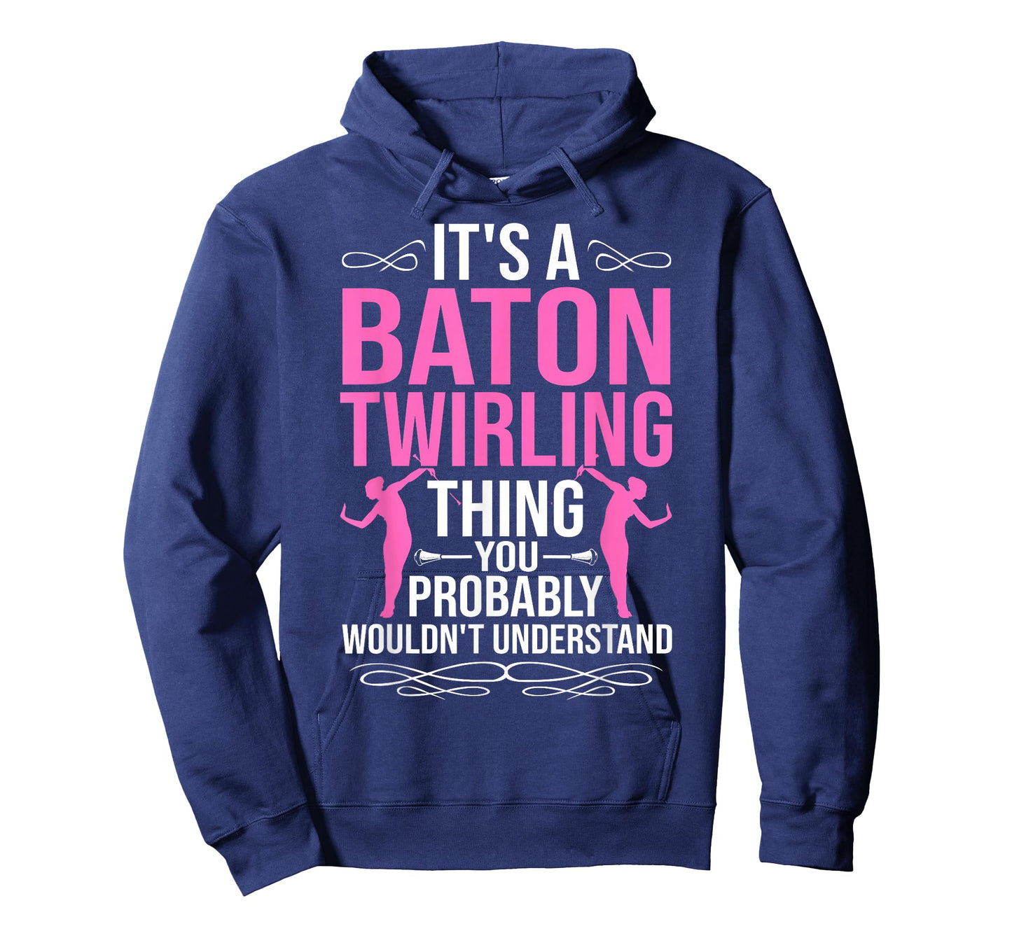 Twirler Costume Majorette Marching Band Quotes Baton Twirler T-Shirt