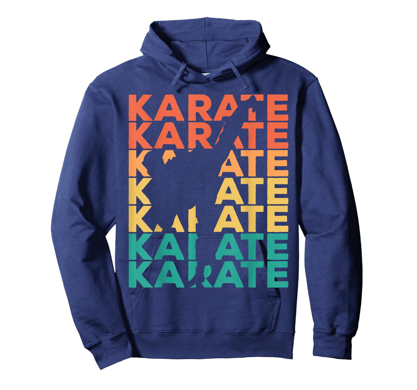 Retro Vintage Karate Gift for Karateka T-Shirt Small