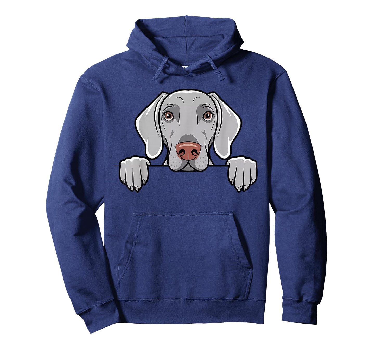 Cute Weimaraner Peeking Pocket Puppy Funny Dog Lover T-Shirt