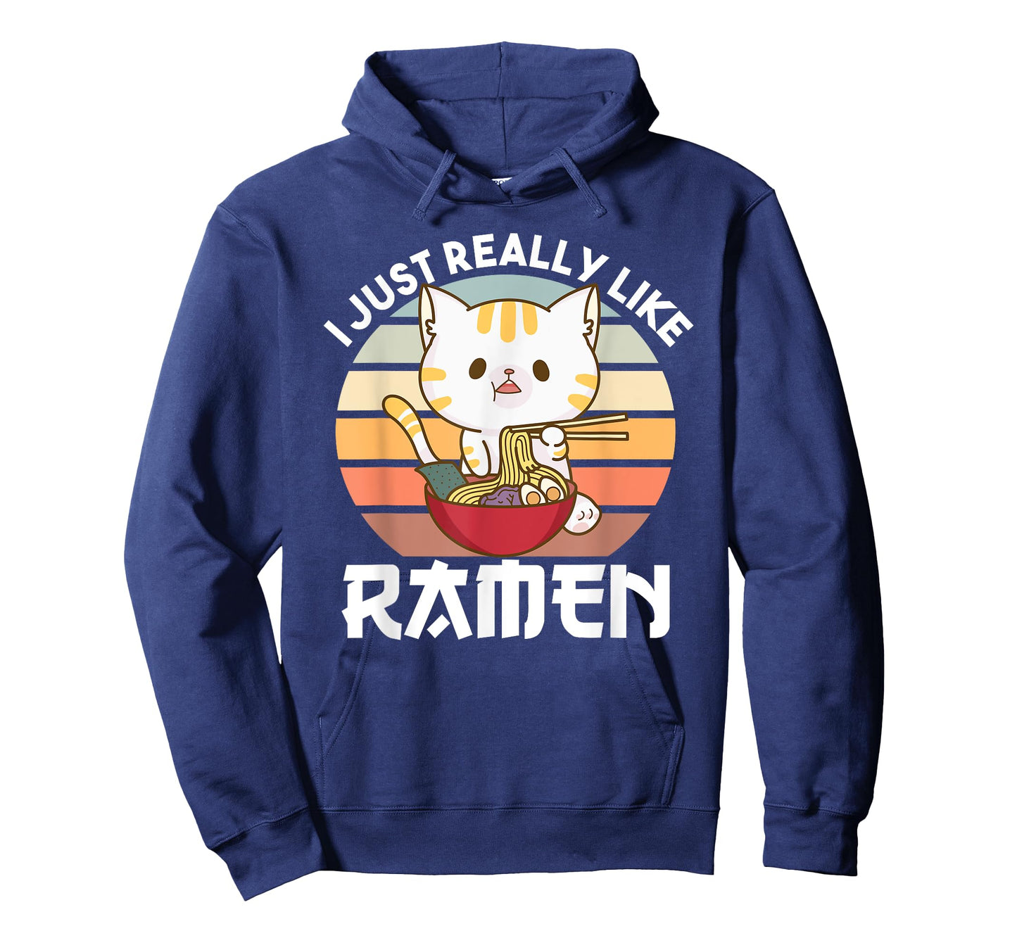 I just really like Ramen Cute Cat Eats Ramen Noodles T-Shirt