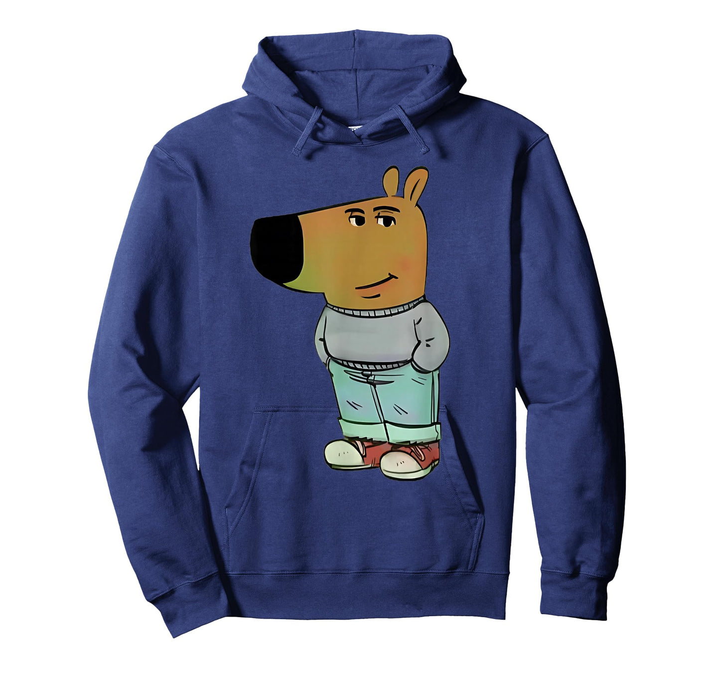 Funny Gen Alpha Chill Guy Meme Dog Cool Internet Statement T-Shirt