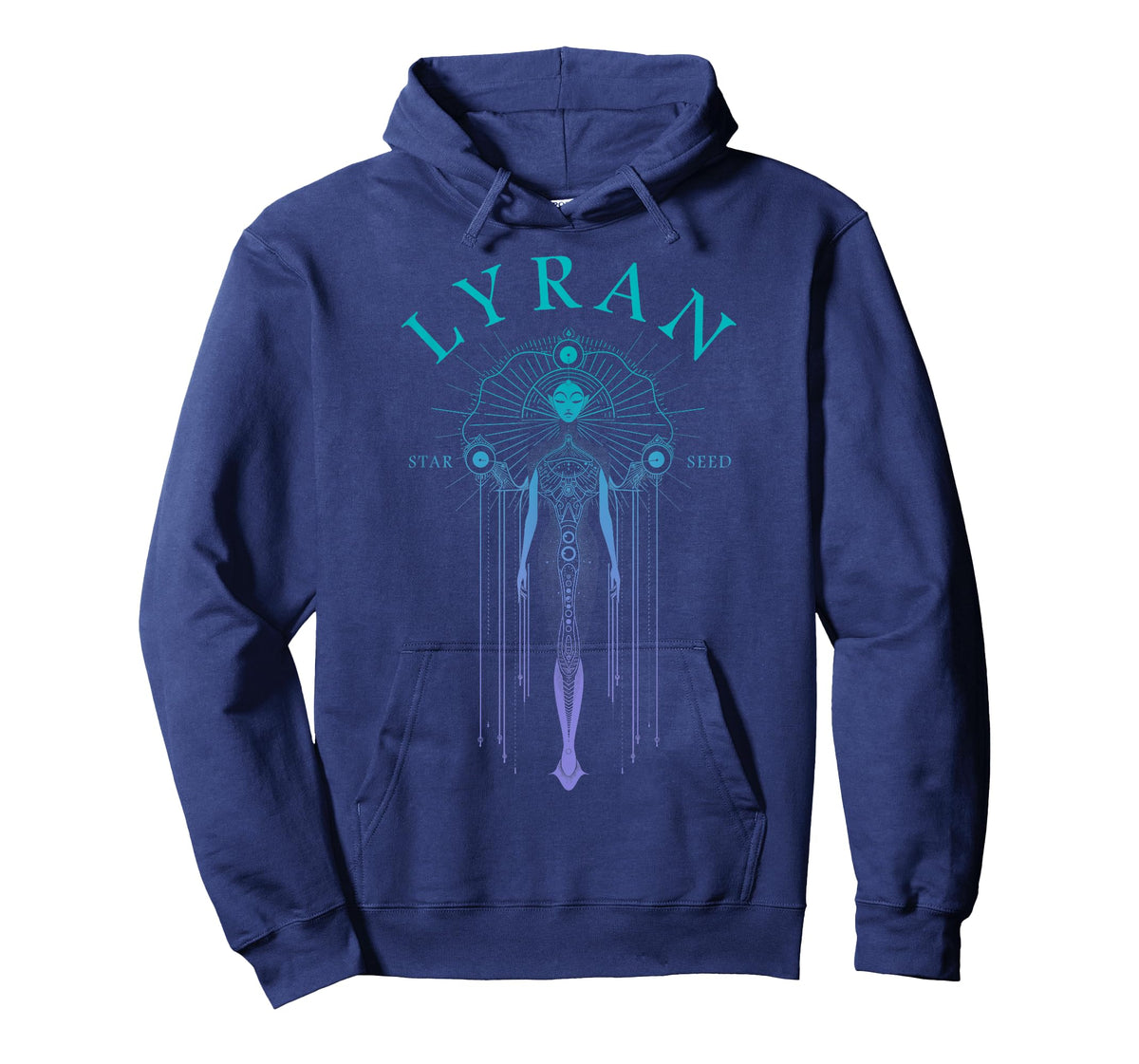 Lyran Starseed Feline Energy Being T-Shirt