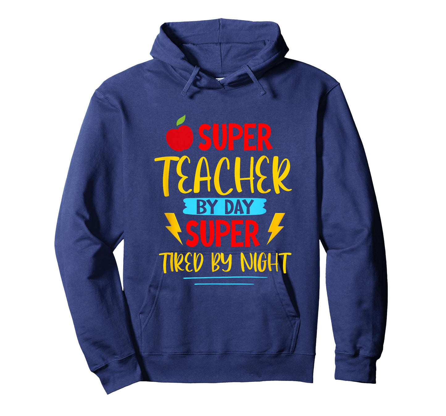 Super Teacher by Day Super Tired by Night Superhero Teacher T-Shirt