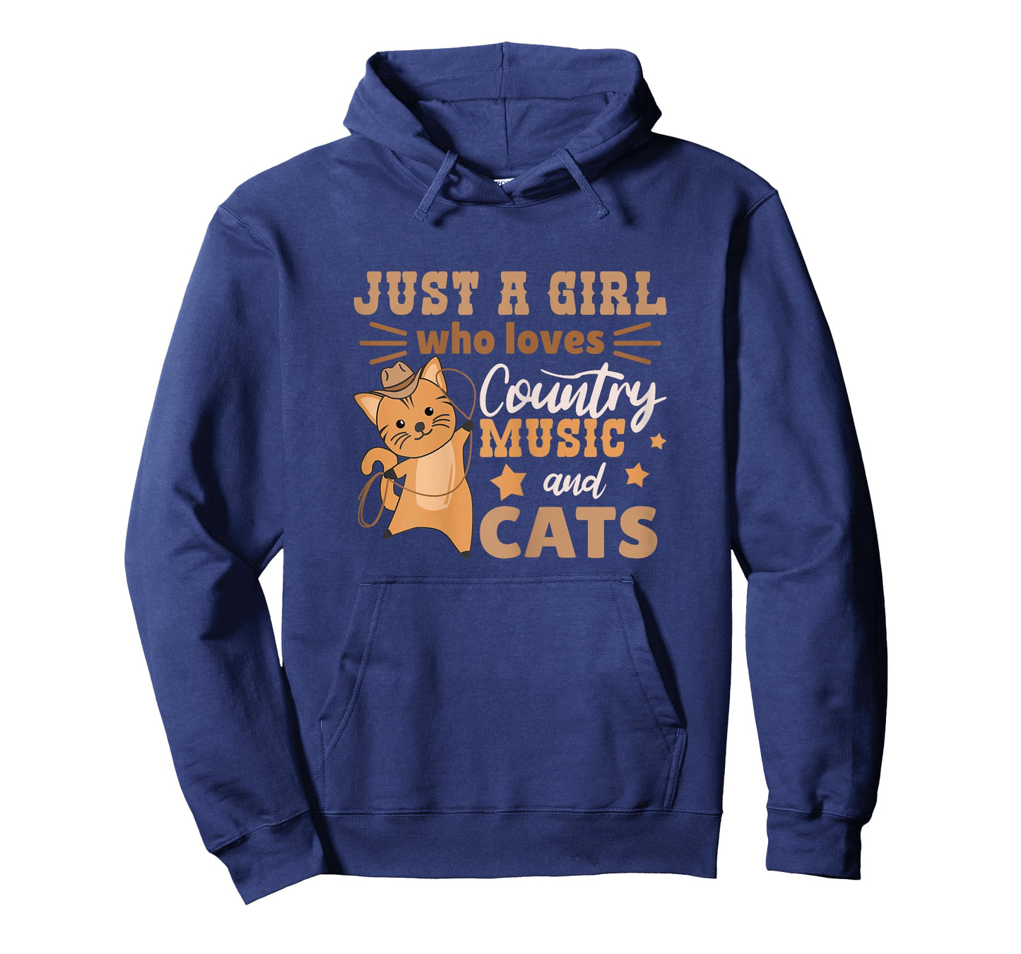 Just A Girl Who Loves Country Music And Cats T-Shirt