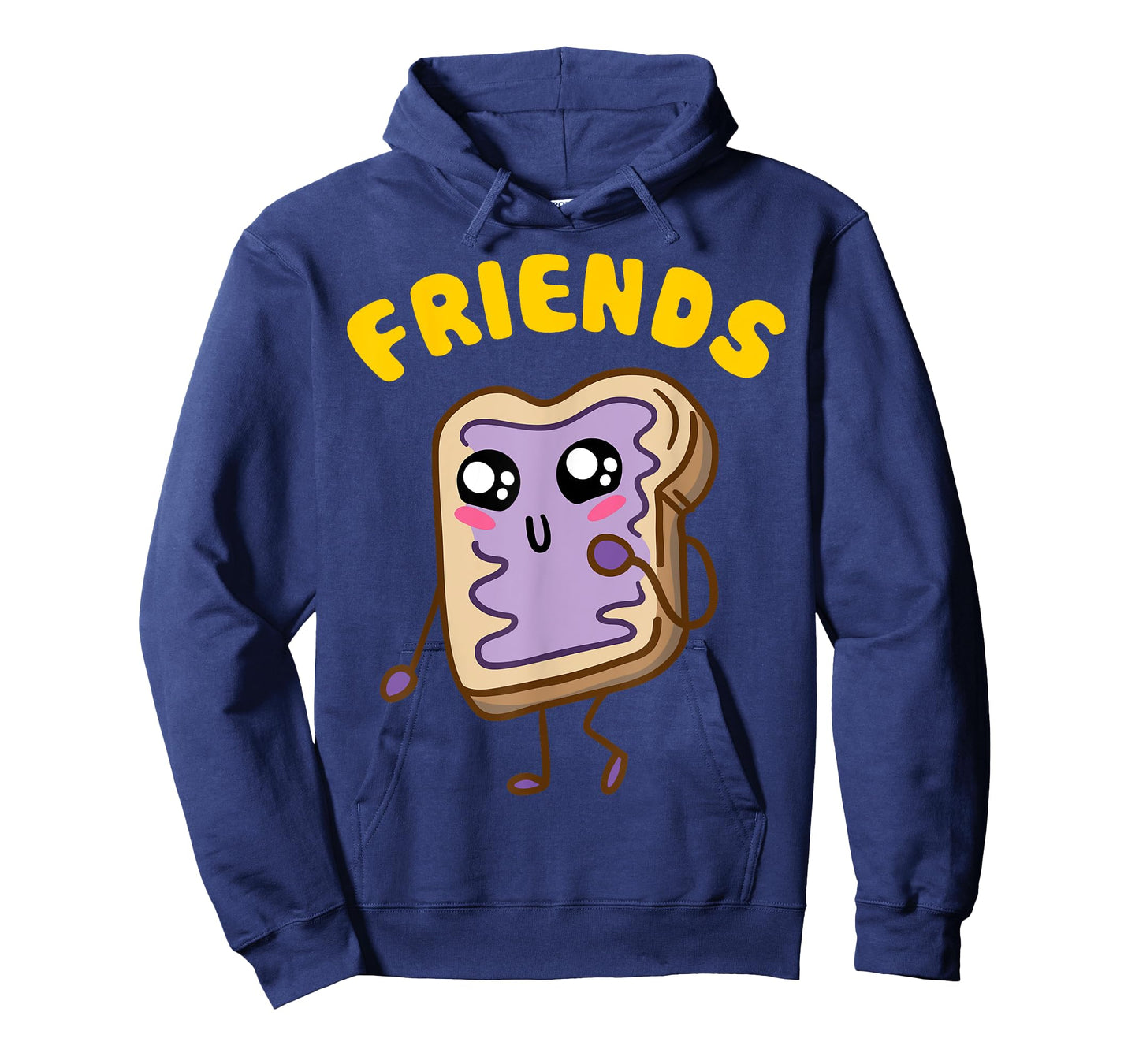 Kawaii Peanut Butter - Jelly - 2/2 BFF Best Friends Matching T-Shirt
