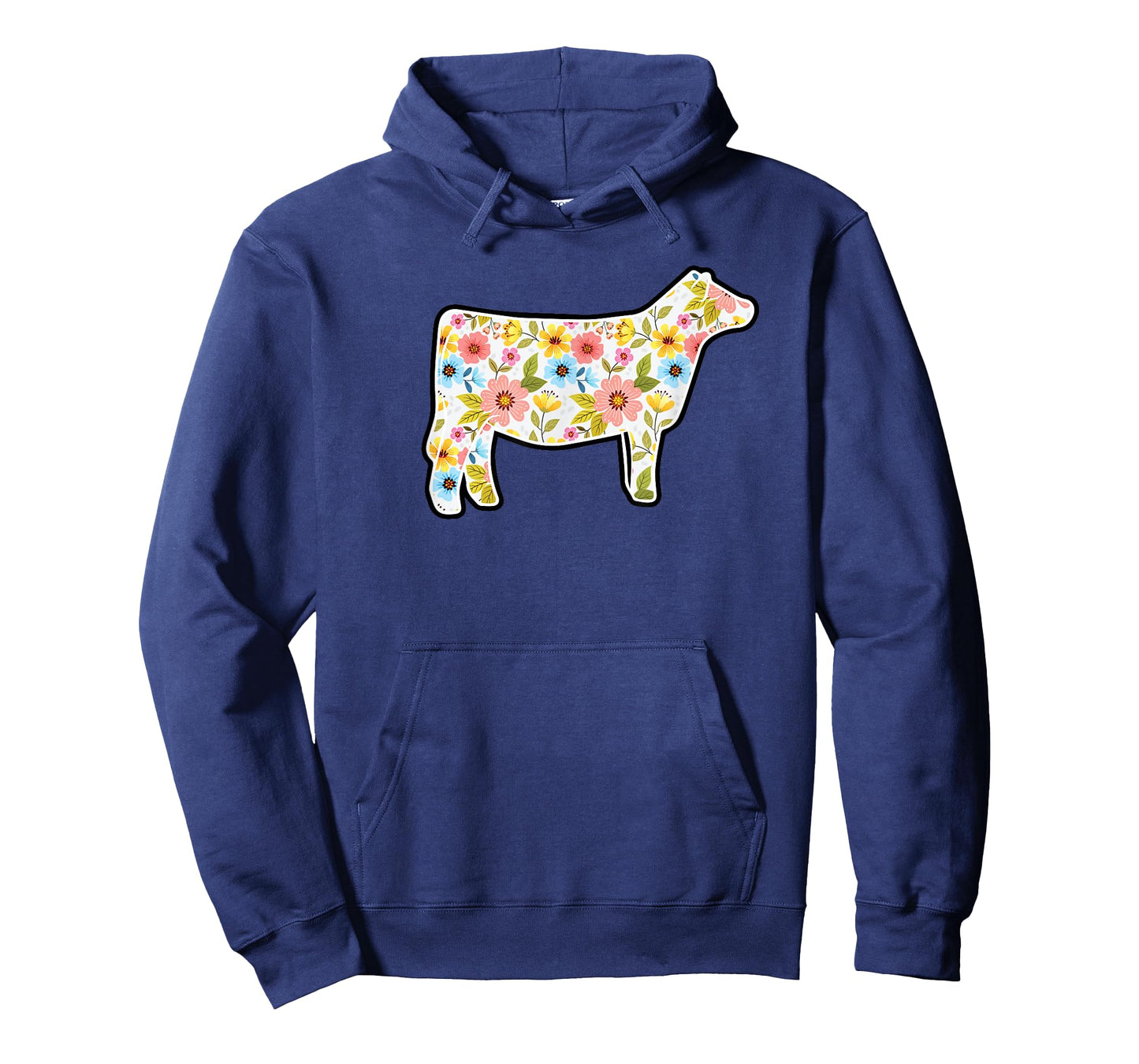 show cattle flower, show Beef flower T-Shirt