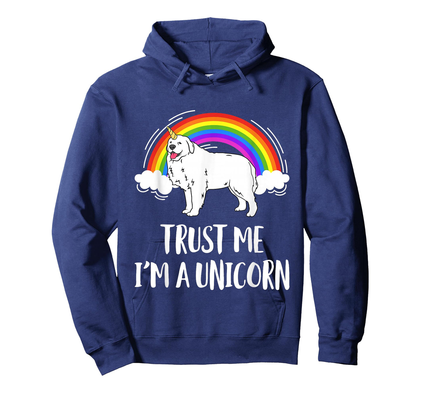 Trust Me I'm A Unicorn Great Pyrenees Pyrenean Dog T-Shirt