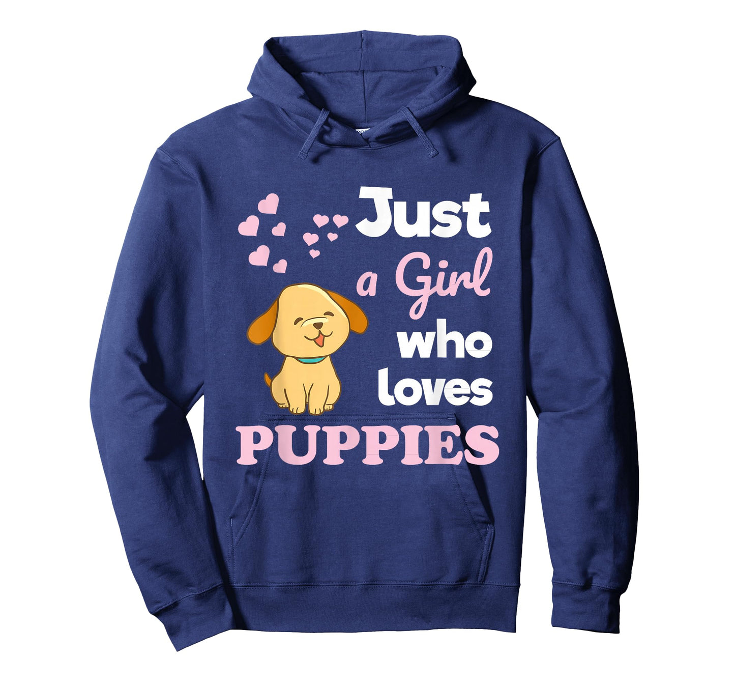 Just a Girl Who Loves Puppies Puppy Lover T-Shirt