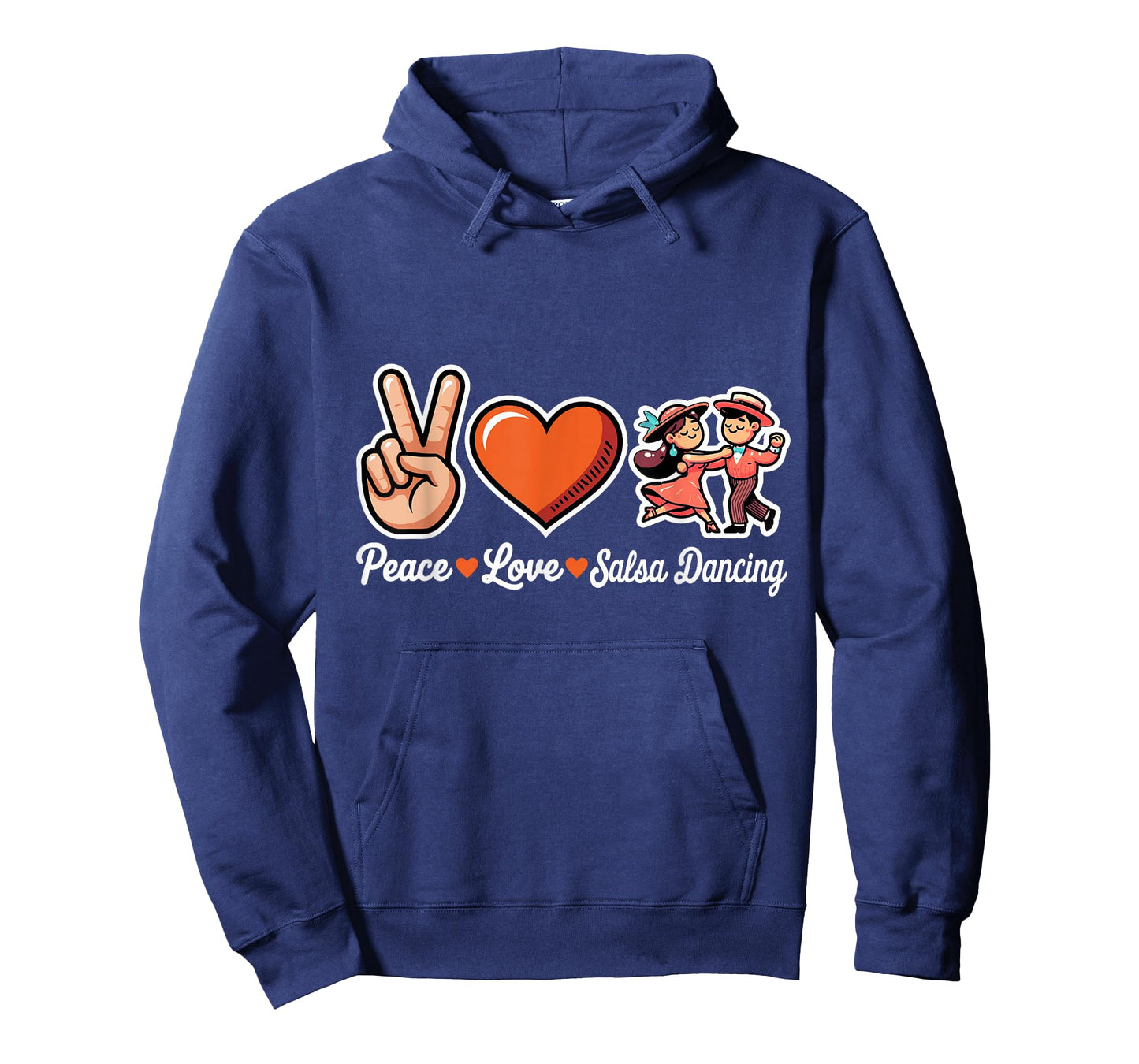 Peace Love Salsa Dancing Funny Salsa Dance T-Shirt