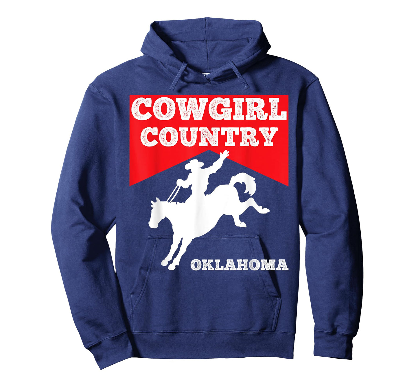 Womens Oklahoma Cowgirl Country Horse Riding Rodeo Apparel T-Shirt