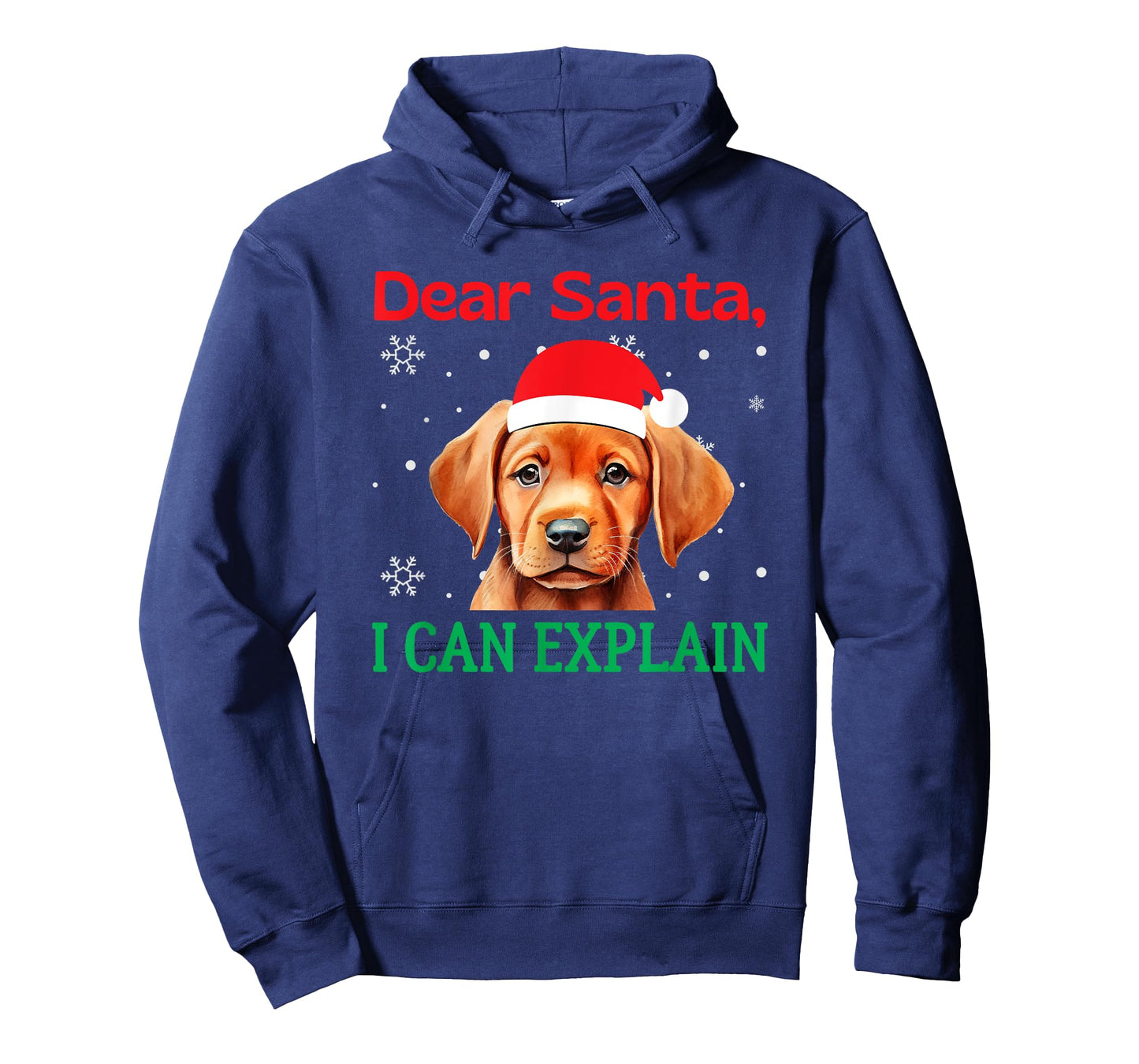 Fox Red Lab Christmas Santa Labrador Retriever T-Shirt