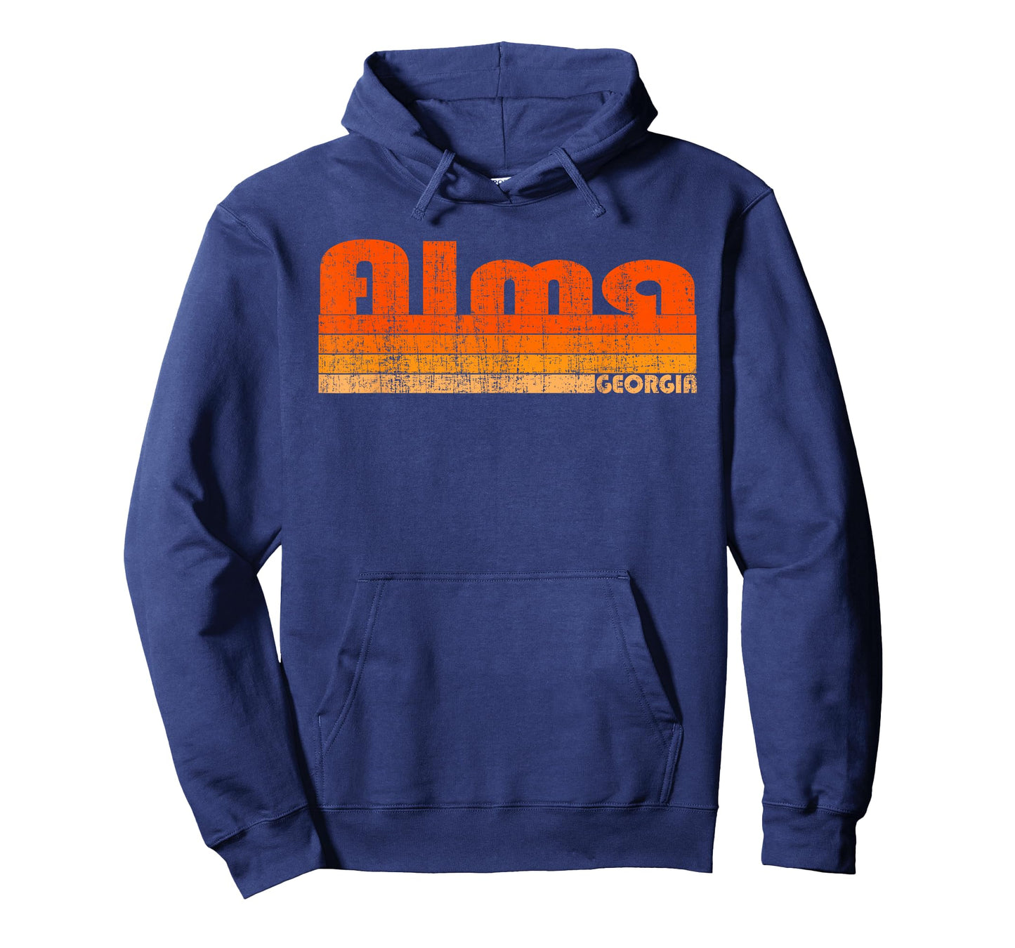 Alma, Georgia Retro 80s Style T-Shirt