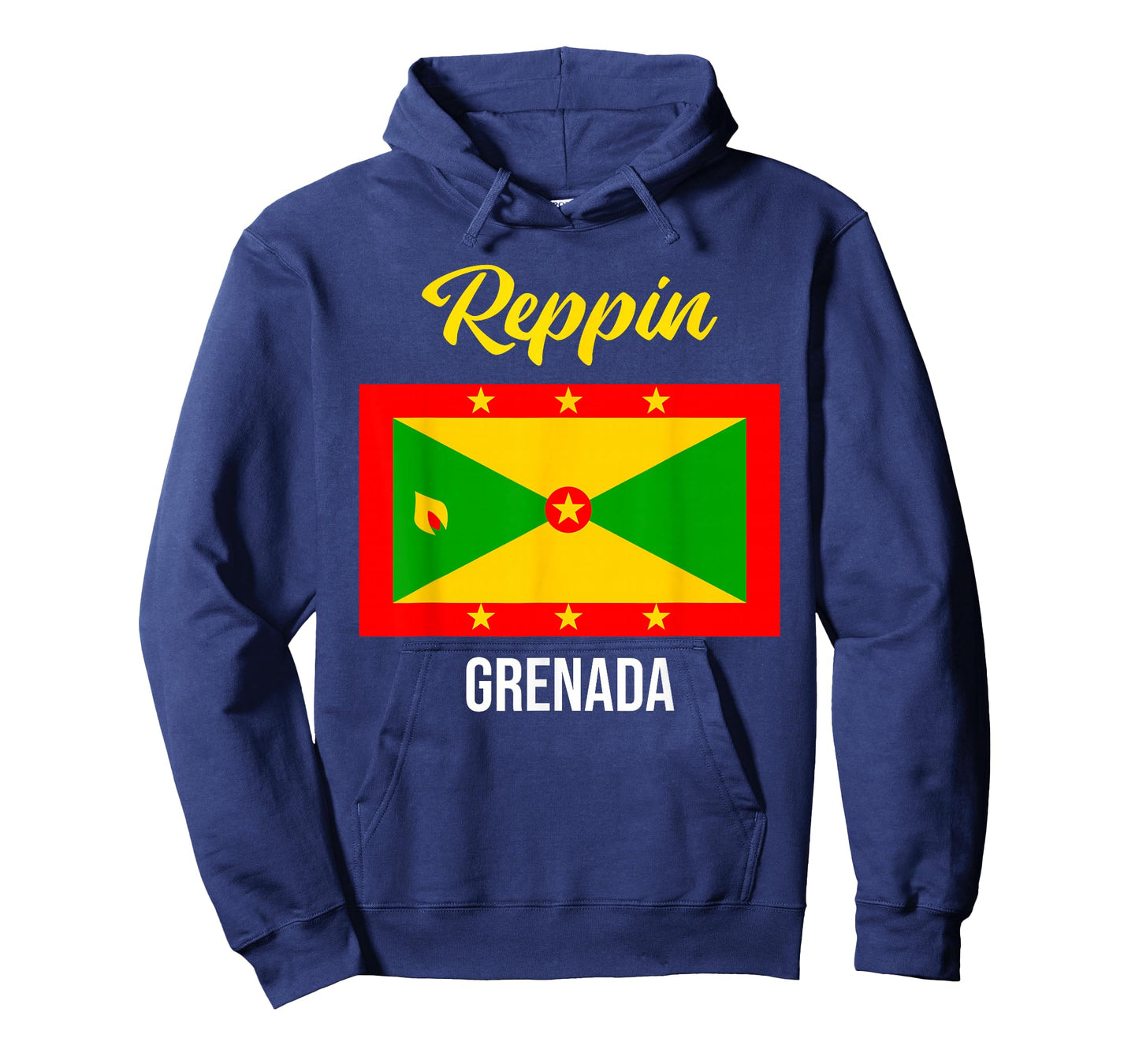 Grenada Flag Reppin West Indies Vacation T Shirt T-Shirt