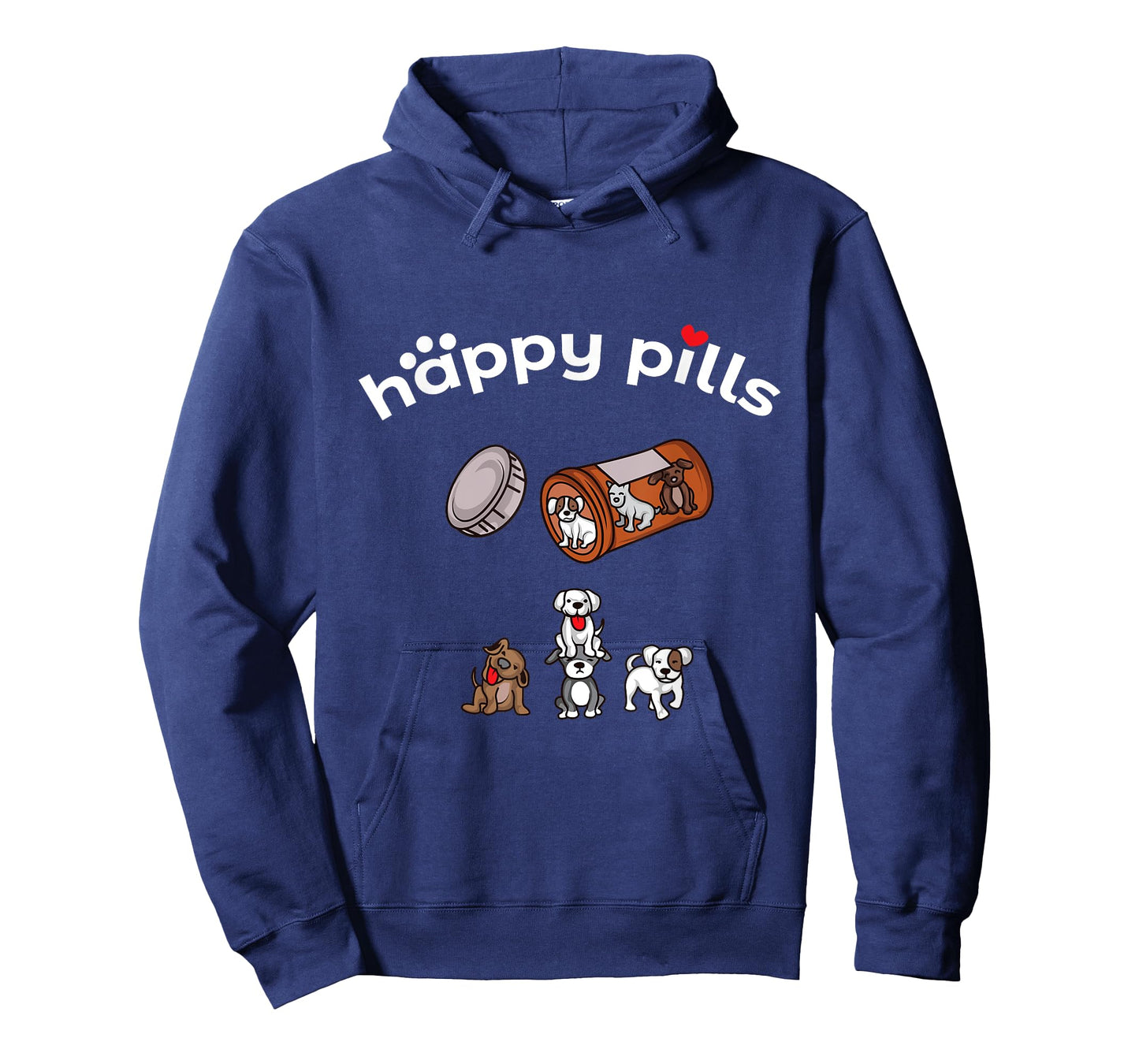 Happy Pills Tee Shirt - Puppies are the best medicine T-Shirt