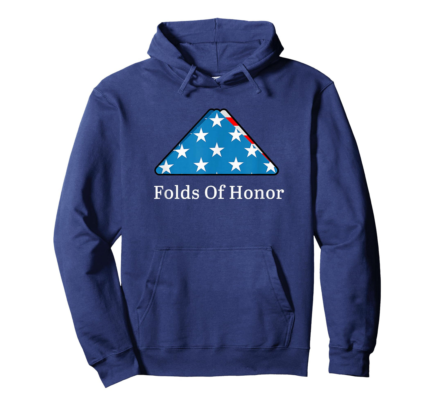 Folds of Honor Fallen Military First Responders Patriotic T-Shirt Small