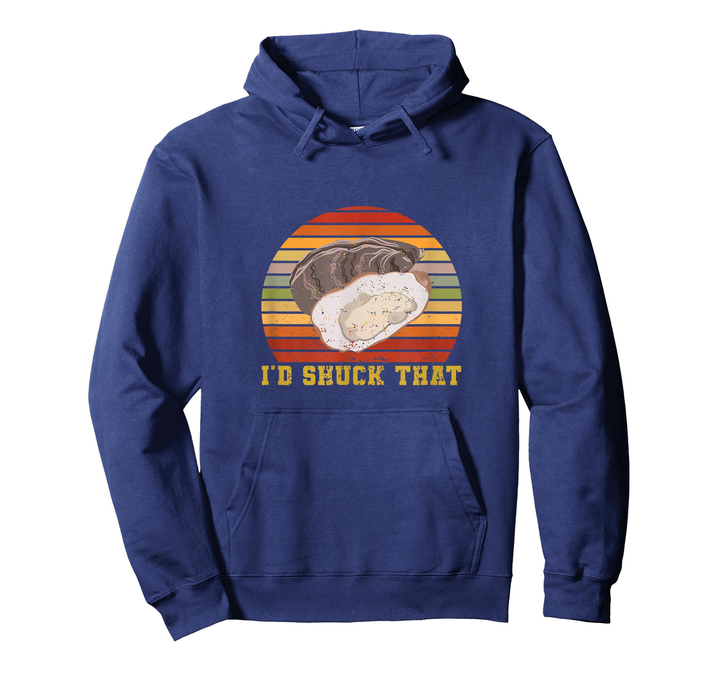 Oyster Retro Vintage I'd Shuck That Funny Oyster Seafood T-Shirt