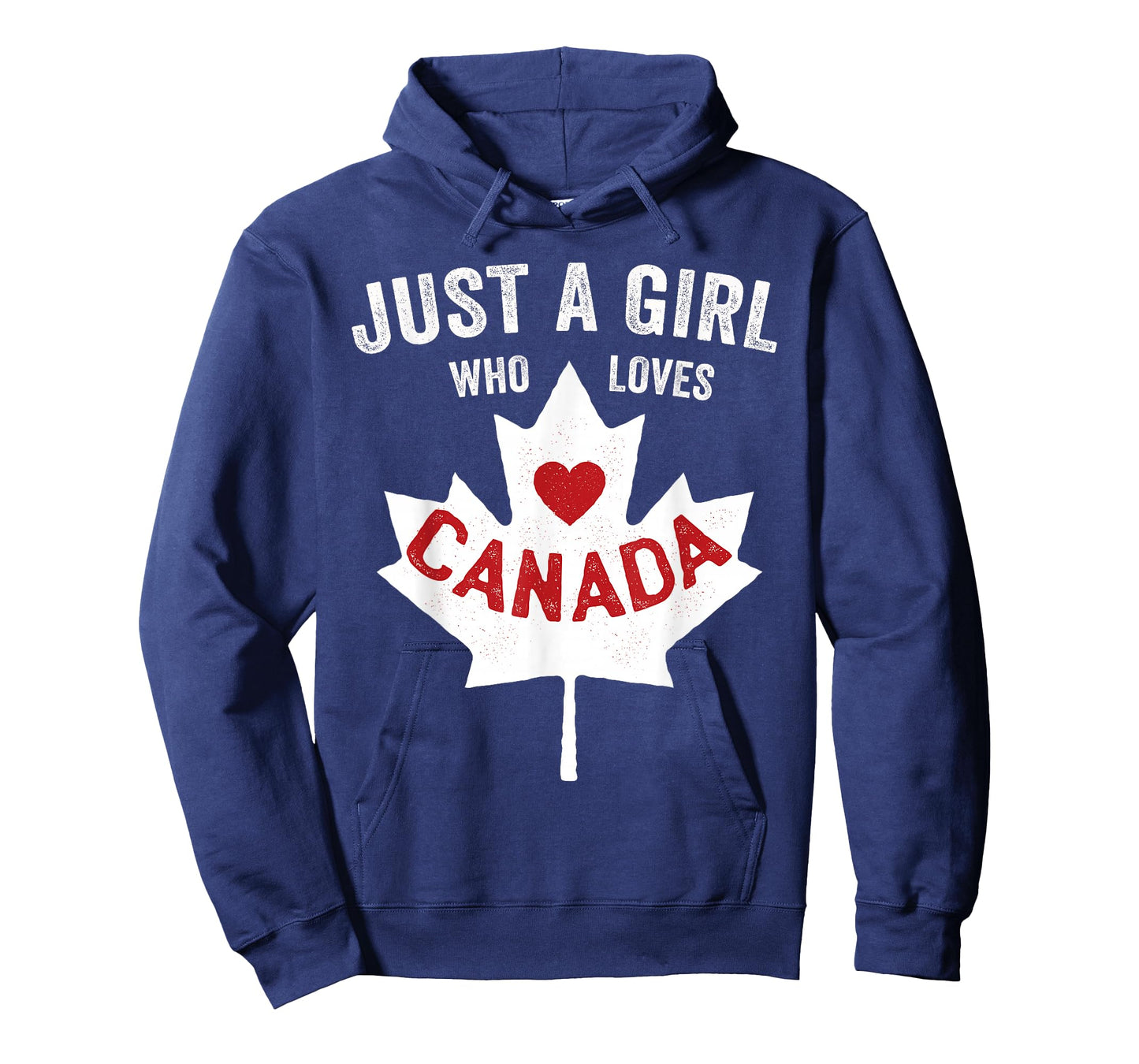 Just a Girl Who Loves Canada Day Dominion Day Maple Leaf T-Shirt