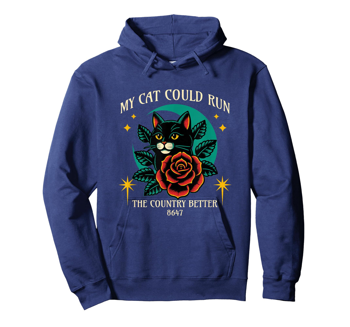 My Cat Can Run The Country Better Cats Protest Cat USA T-Shirt
