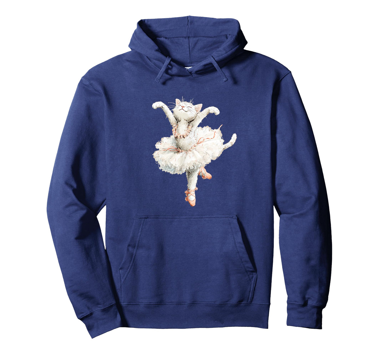 Funny Cat in Tutu Costume for Ballerina and Cats Lovers T-Shirt