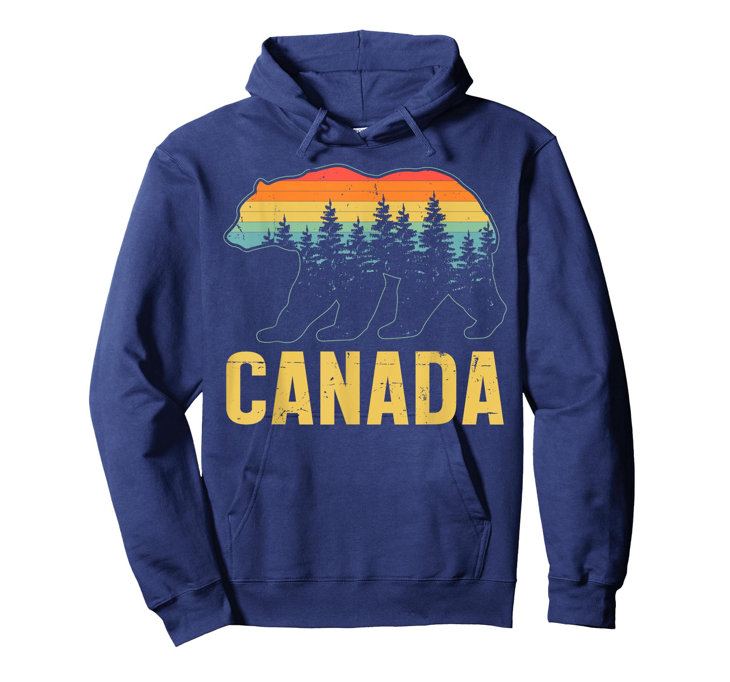 Canada Funny Canadian Maple Leaf Grizzly Bear Lovers T-Shirt