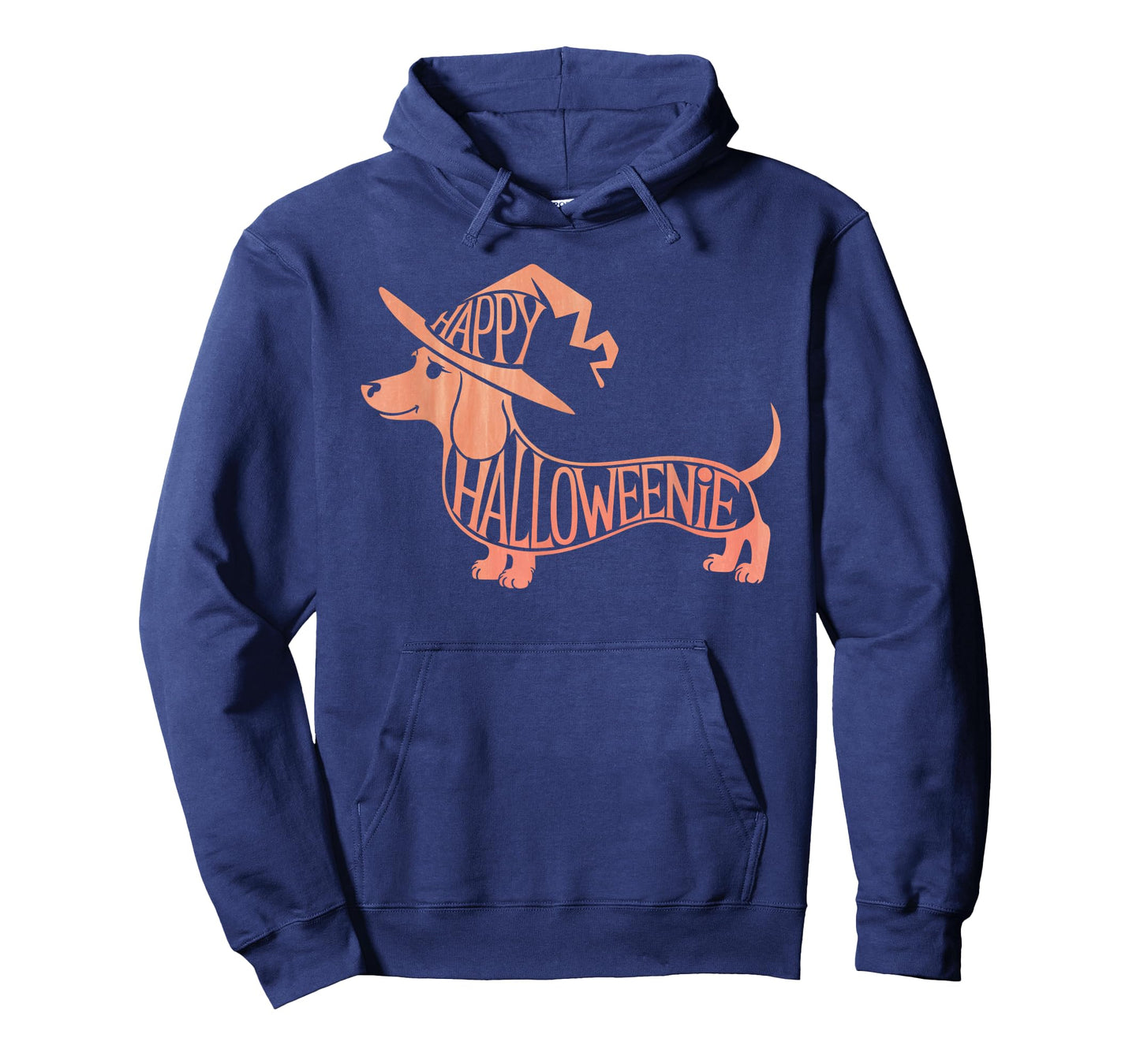 Happy Halloweenie Weiner Dog Cute Dachshund Witch Hat T-Shirt