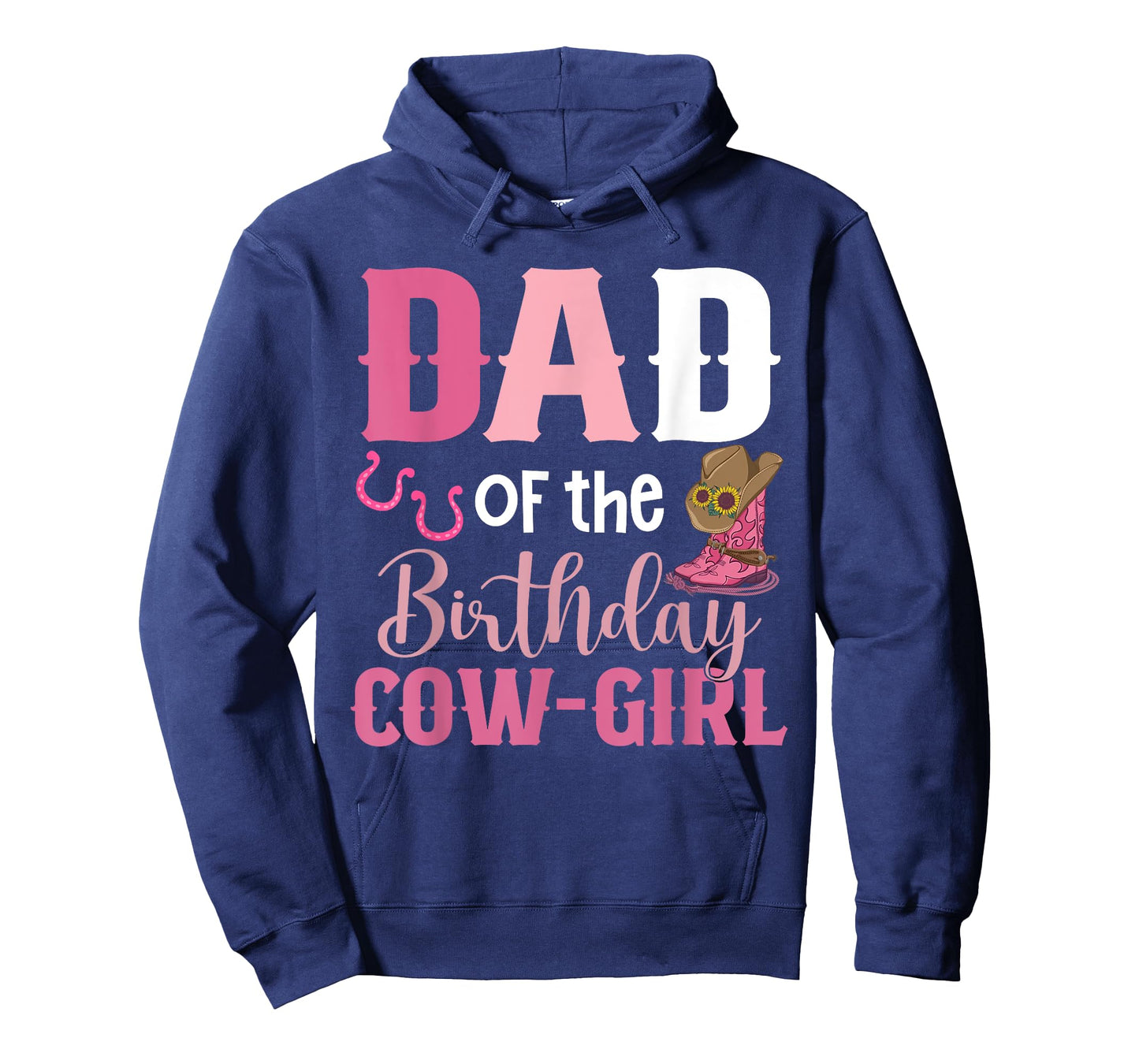 Dad Of The Birthday Cow Girl Rodeo Cowgirl 1st Birthday T-Shirt