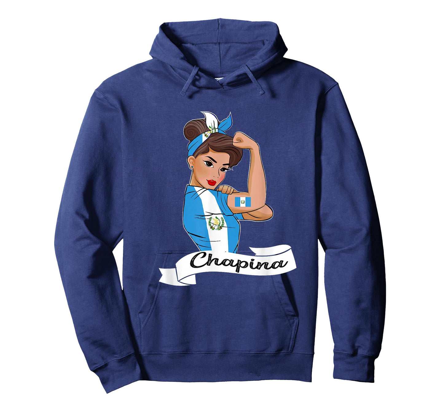 Guatemalan Flag Girl Guatemala Chapina Camiseta Slang Women T-Shirt