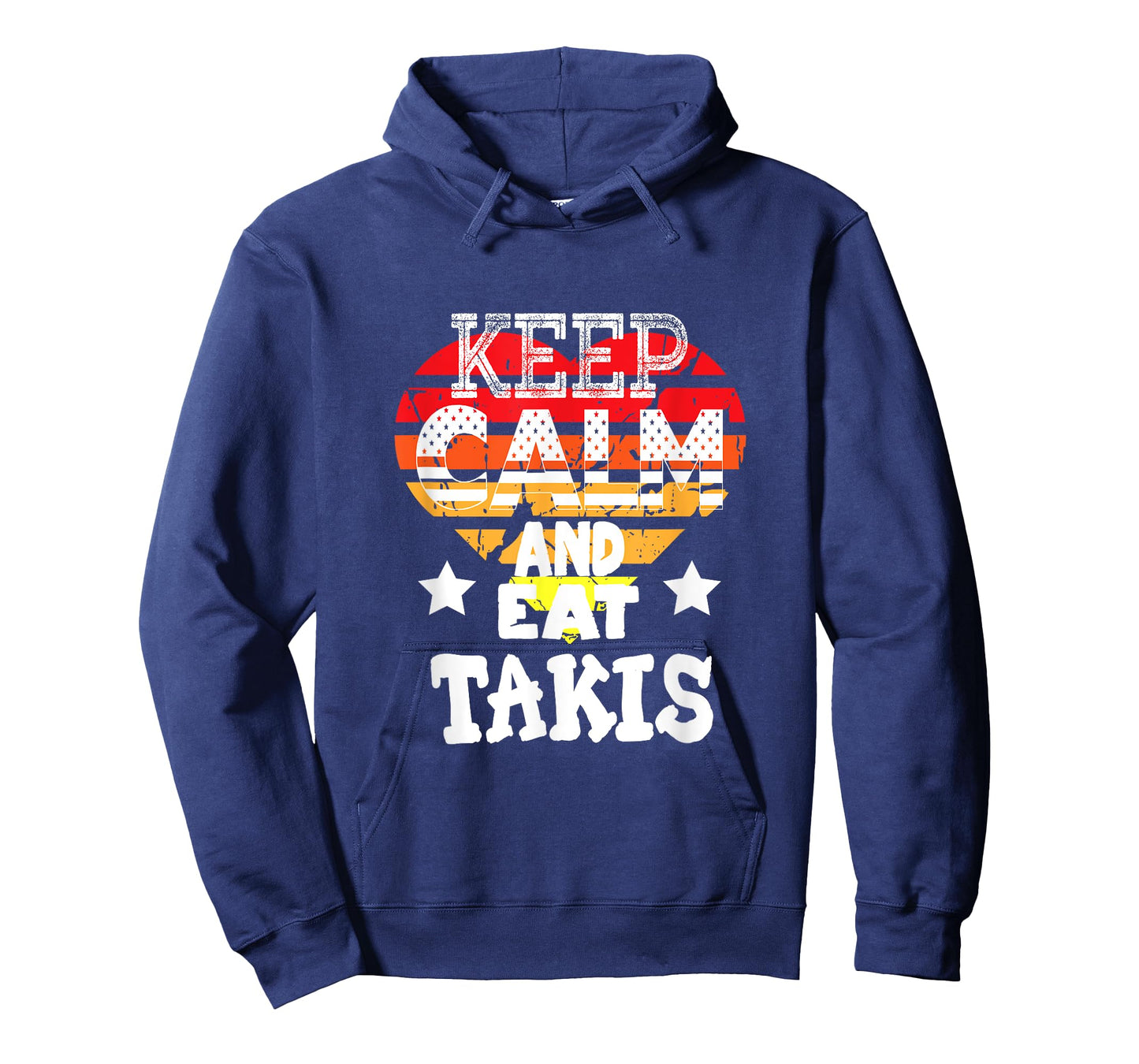 Retro Heart Keep Calm And Eat Takis Foodies Design 2024 T-Shirt