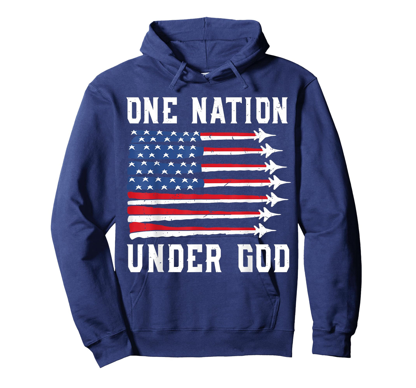 One Nation Under God 4th july Jet Fighter Toddler Boy Kids T-Shirt