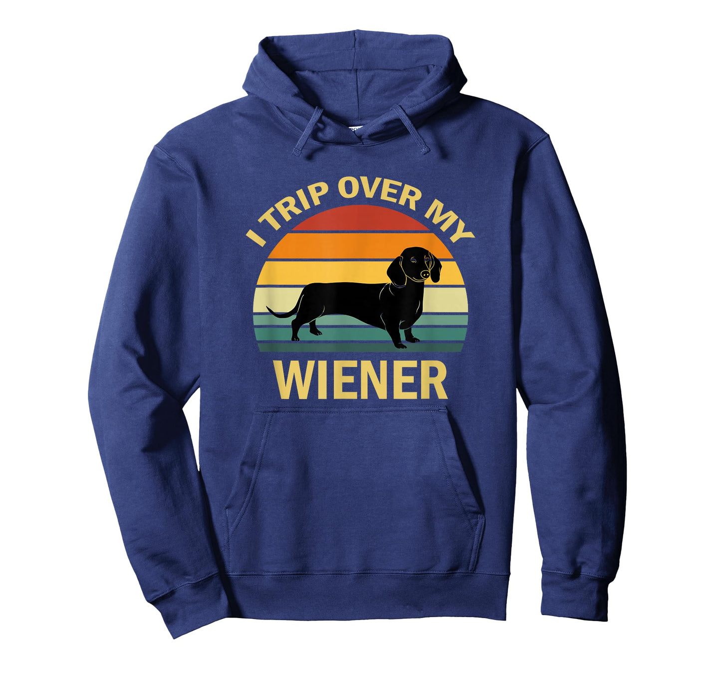 I Trip Over My Weiner Funny Dachshund T-Shirt