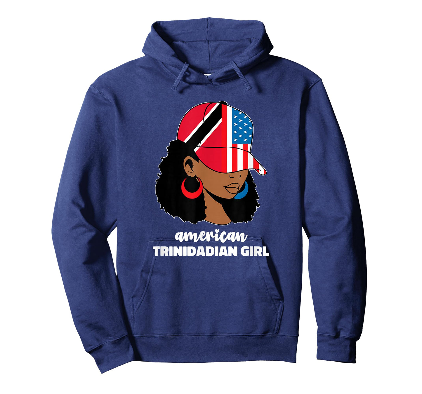 Half American And Trinidadian Usa Trinidad Tobago Flag Trini T-Shirt