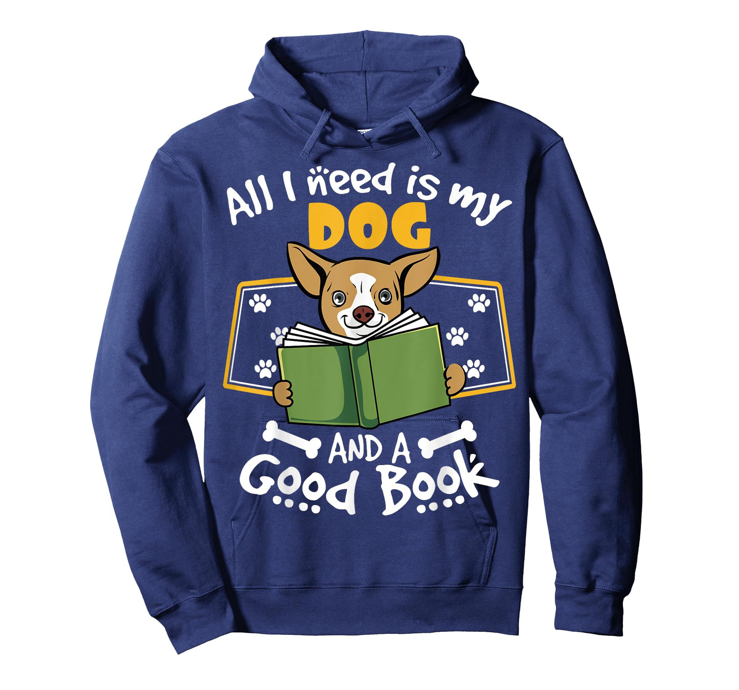 Funny Dog Book Lover Tee | My Dog & Good Book T-Shirt